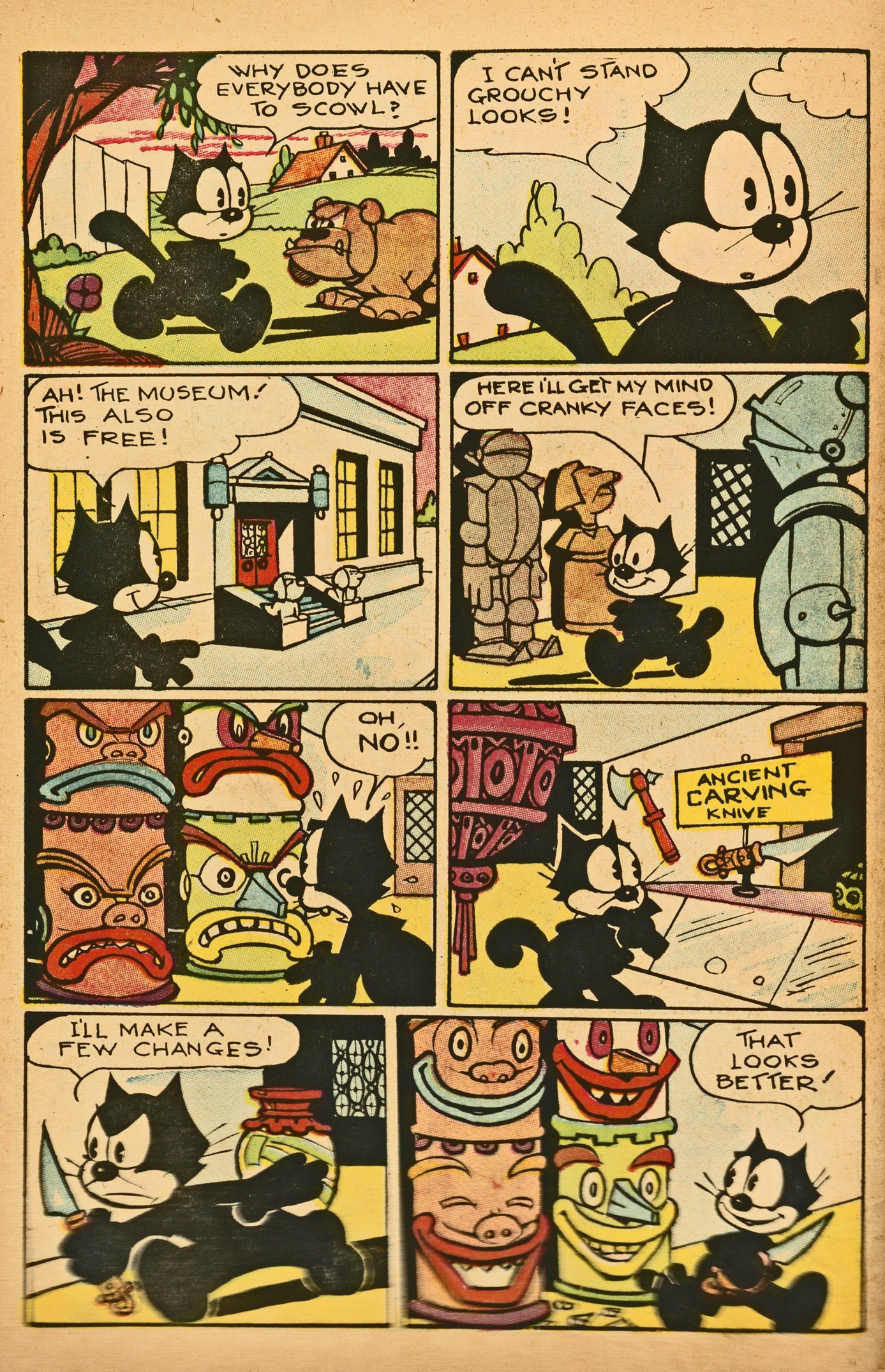 Read online Felix the Cat (1951) comic -  Issue #57 - 4