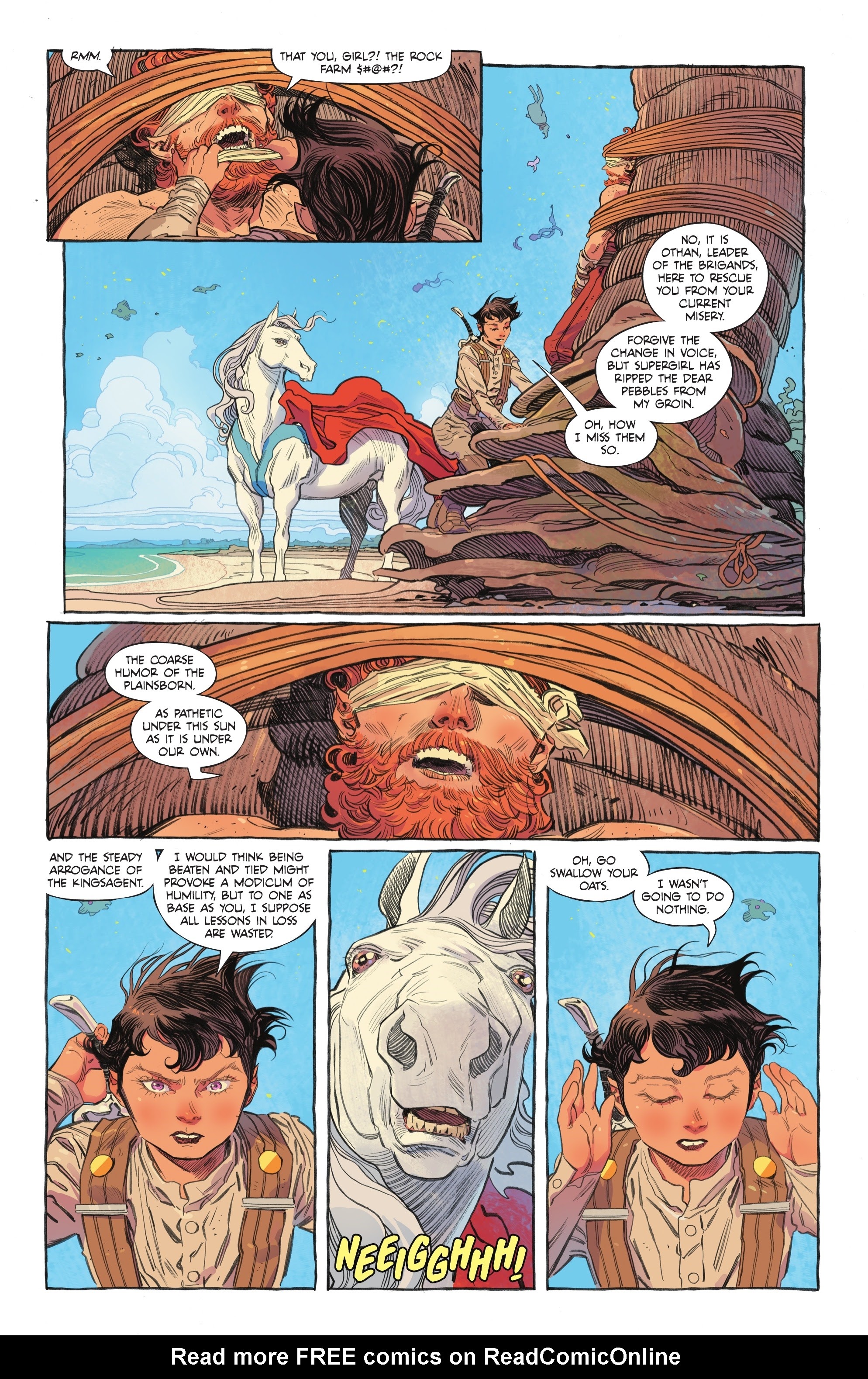 Read online Supergirl: Woman of Tomorrow comic -  Issue #7 - 12