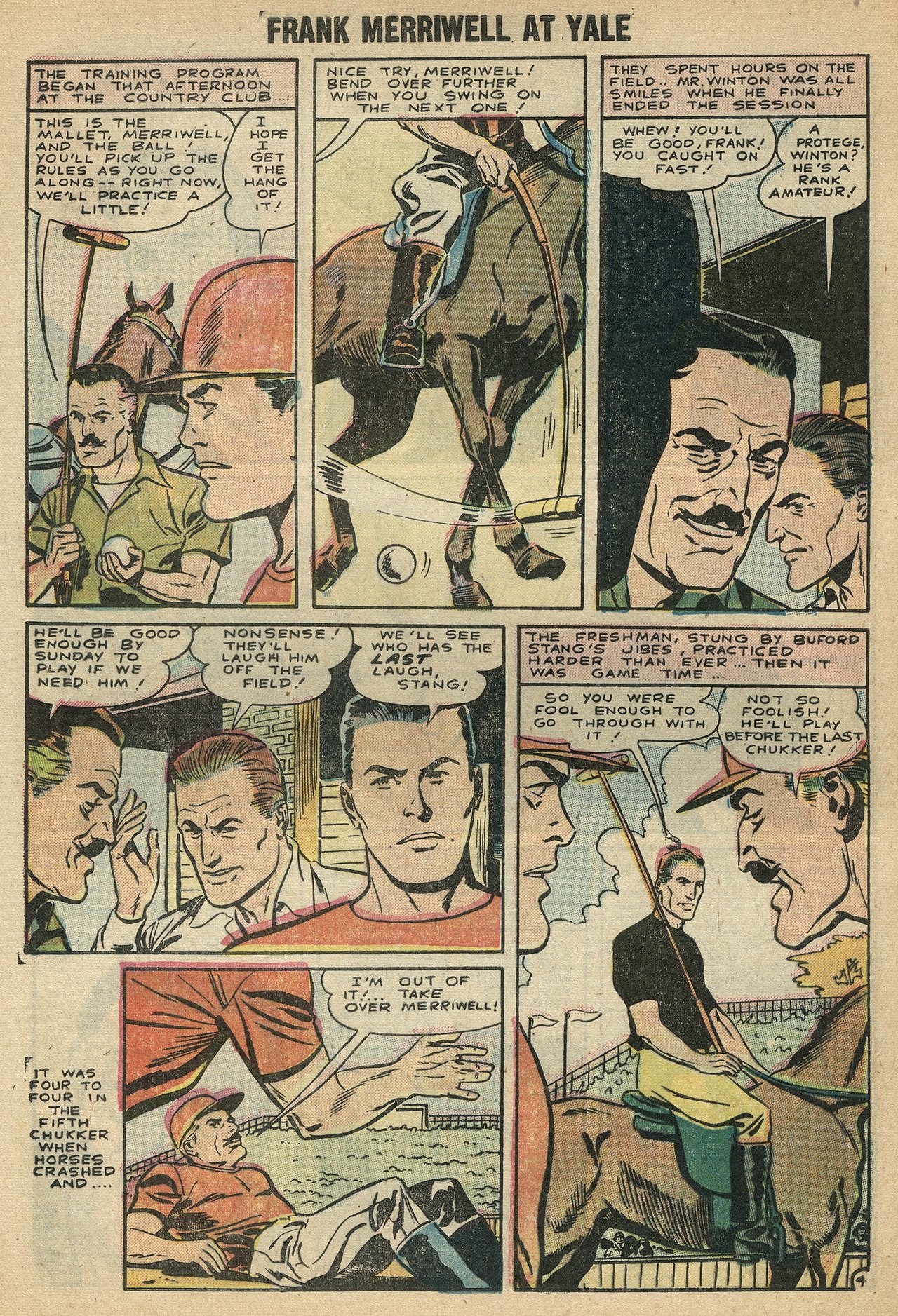Read online Frank Merriwell At Yale comic -  Issue #4 - 28