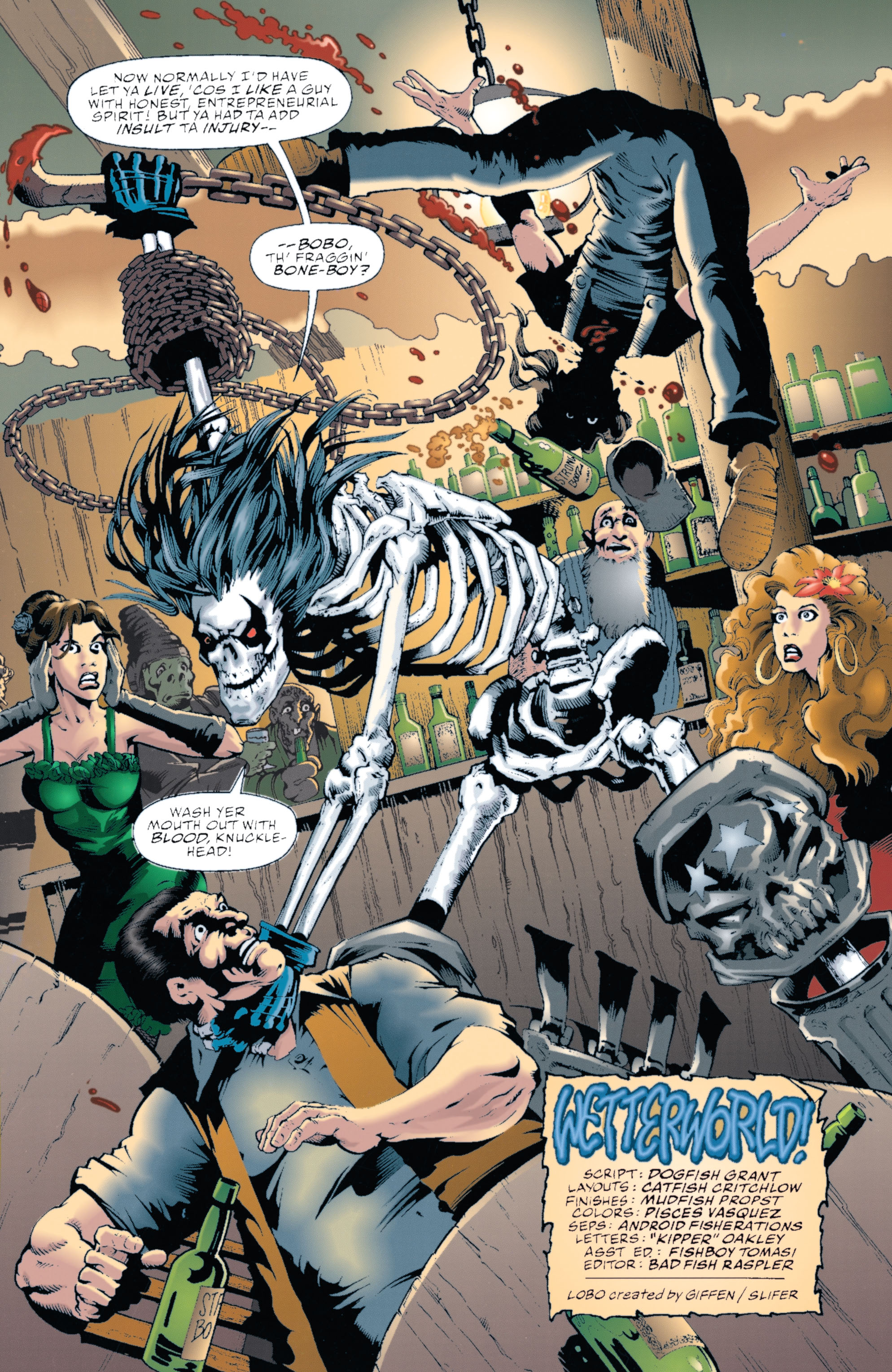Read online Lobo (1993) comic -  Issue #33 - 5
