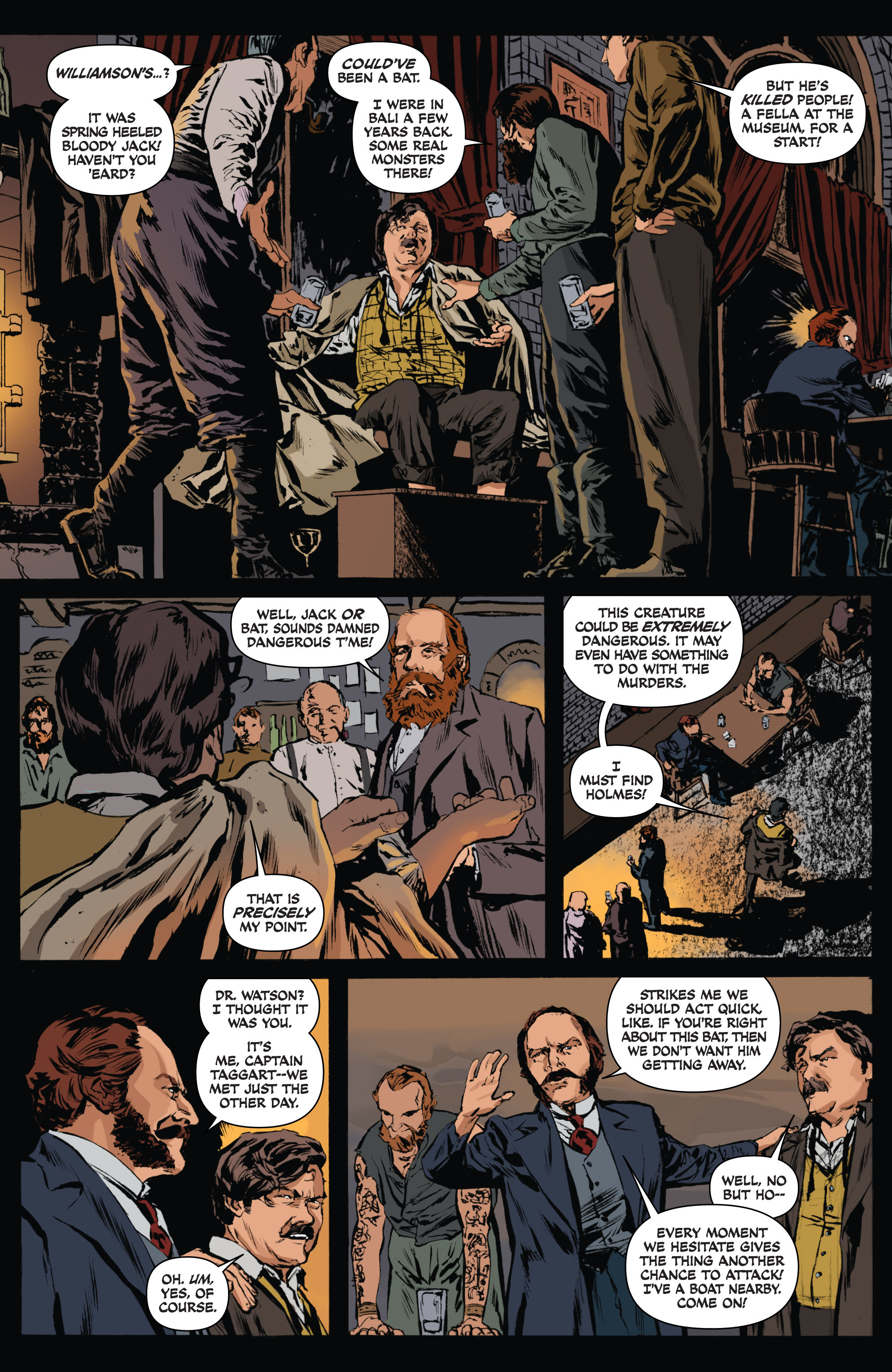 Read online Sherlock Holmes: The Liverpool Demon comic -  Issue #5 - 7