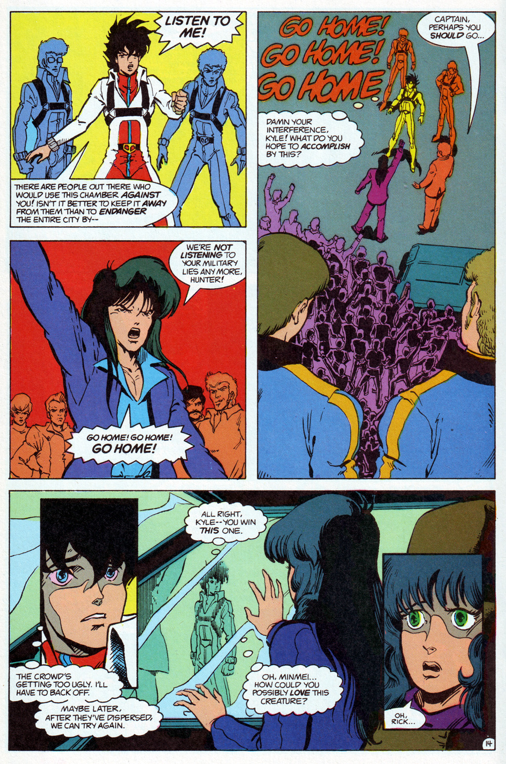 Read online Robotech The Macross Saga comic -  Issue #31 - 16