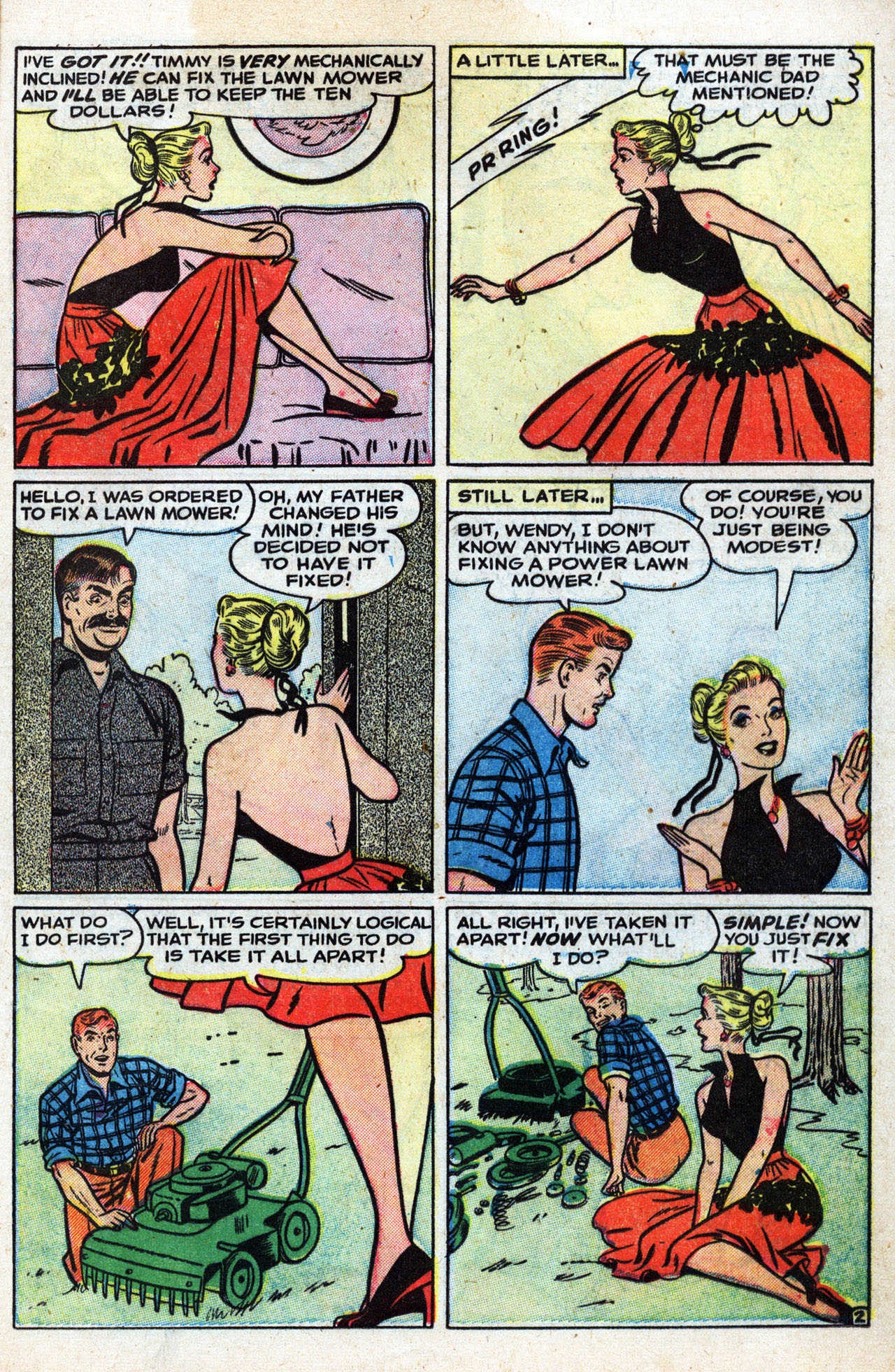 Read online Patsy and her Pals comic -  Issue #3 - 21