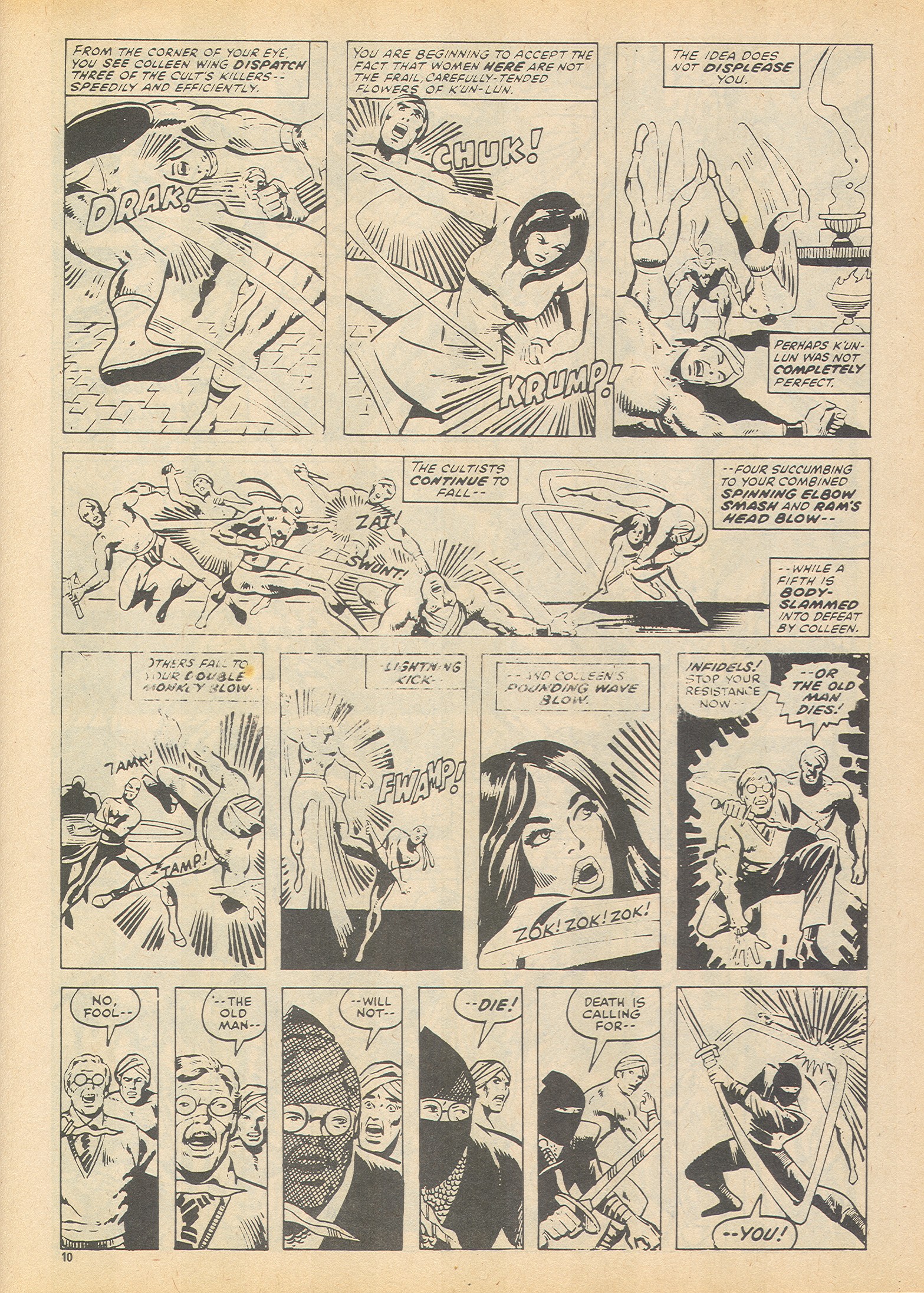 Read online The Avengers (1973) comic -  Issue #82 - 10