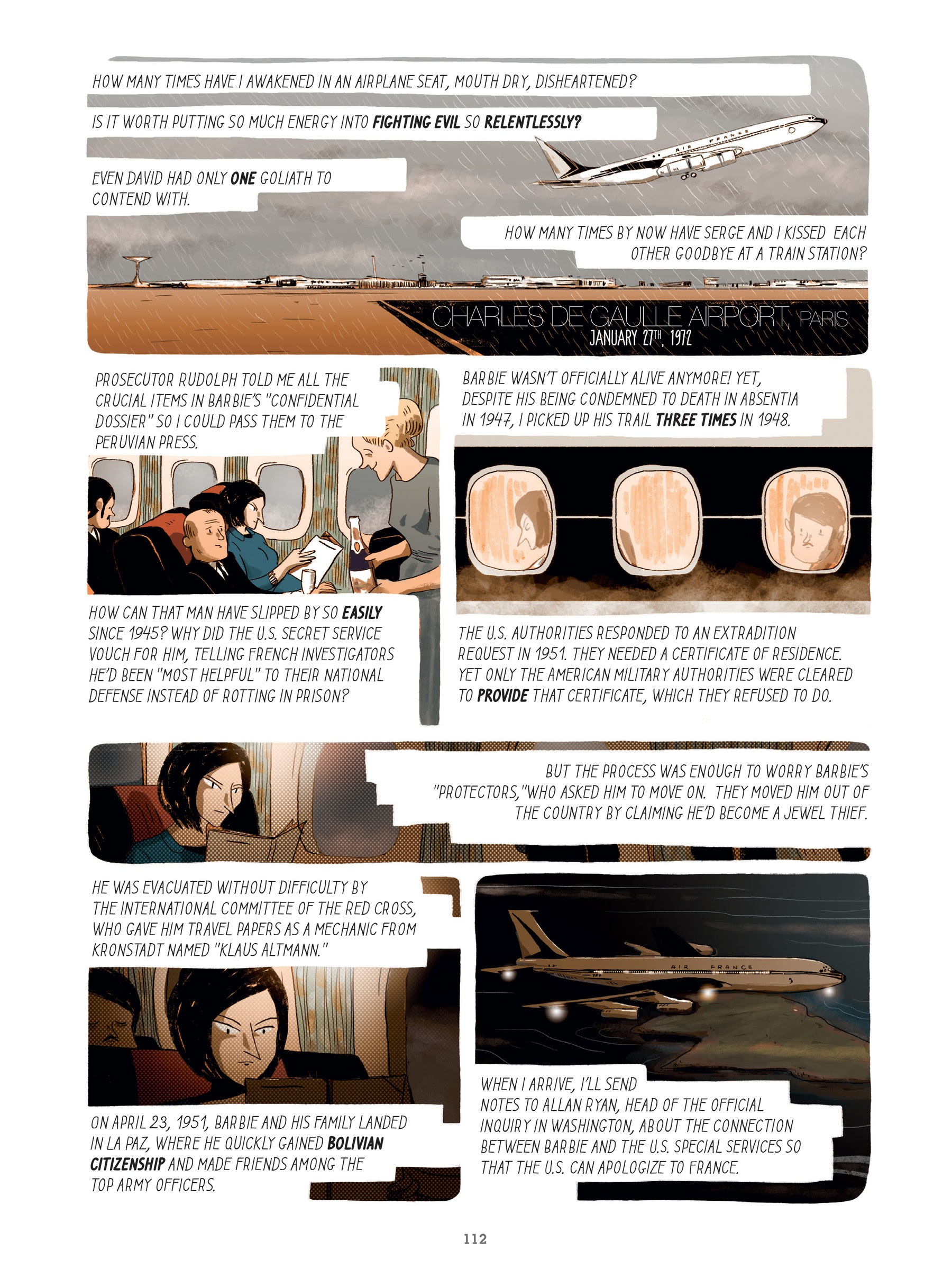 Read online For Justice: The Serge & Beate Klarsfeld Story comic -  Issue # TPB (Part 2) - 12