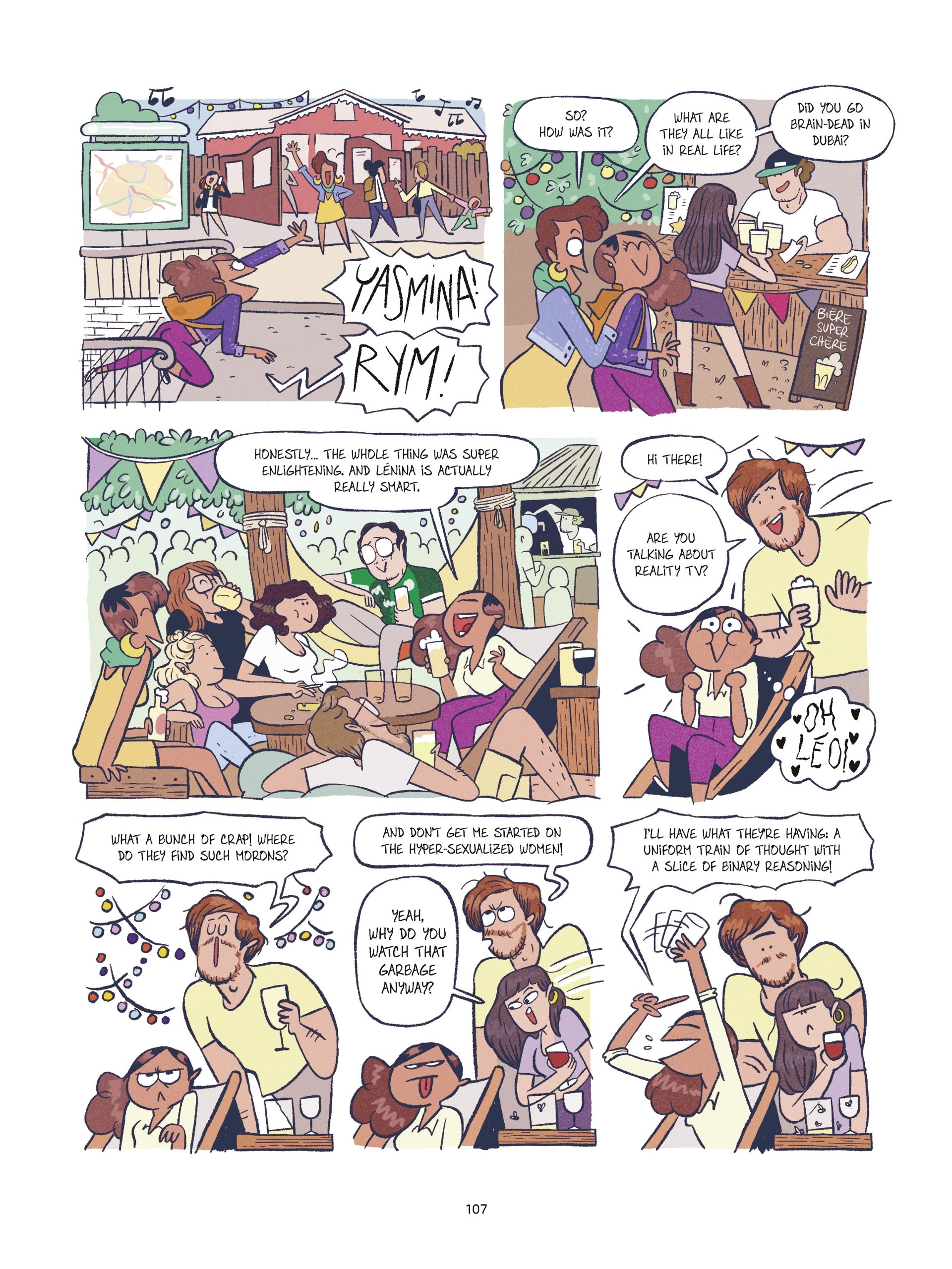 Read online Praising the Surface Behind the Scenes of Reality TV comic -  Issue # TPB - 99