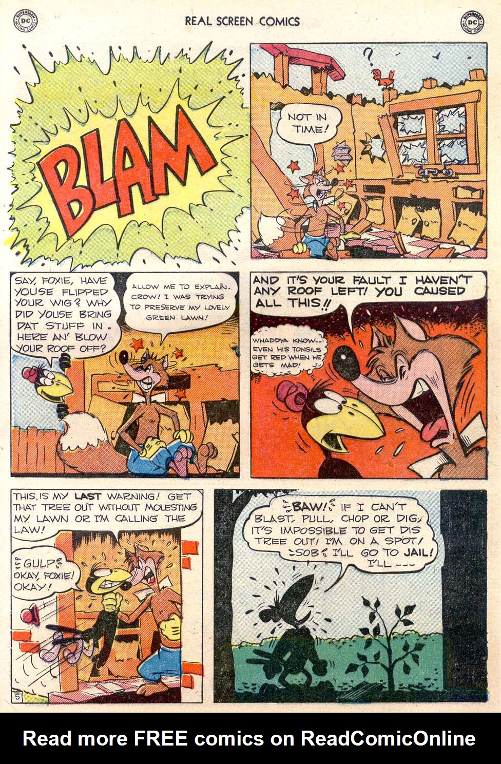 Read online Real Screen Comics comic -  Issue #29 - 7