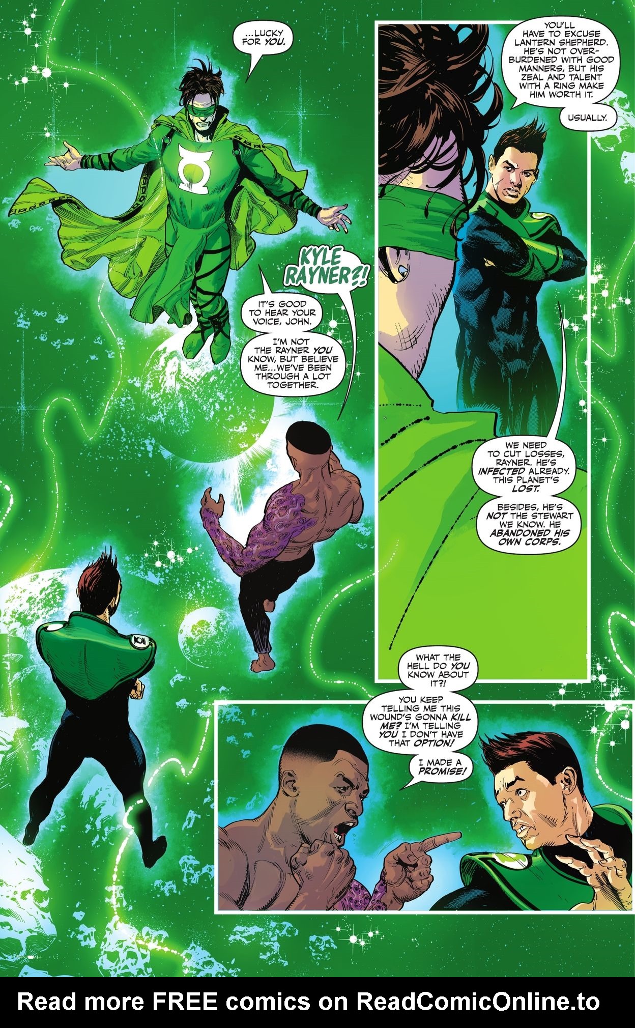 Read online Green Lantern: War Journal comic -  Issue #3 - 13