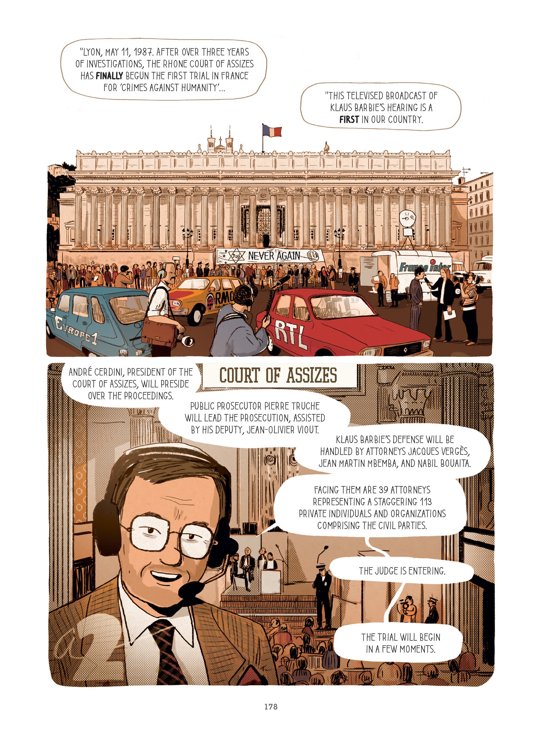 Read online For Justice: The Serge & Beate Klarsfeld Story comic -  Issue # TPB (Part 2) - 77