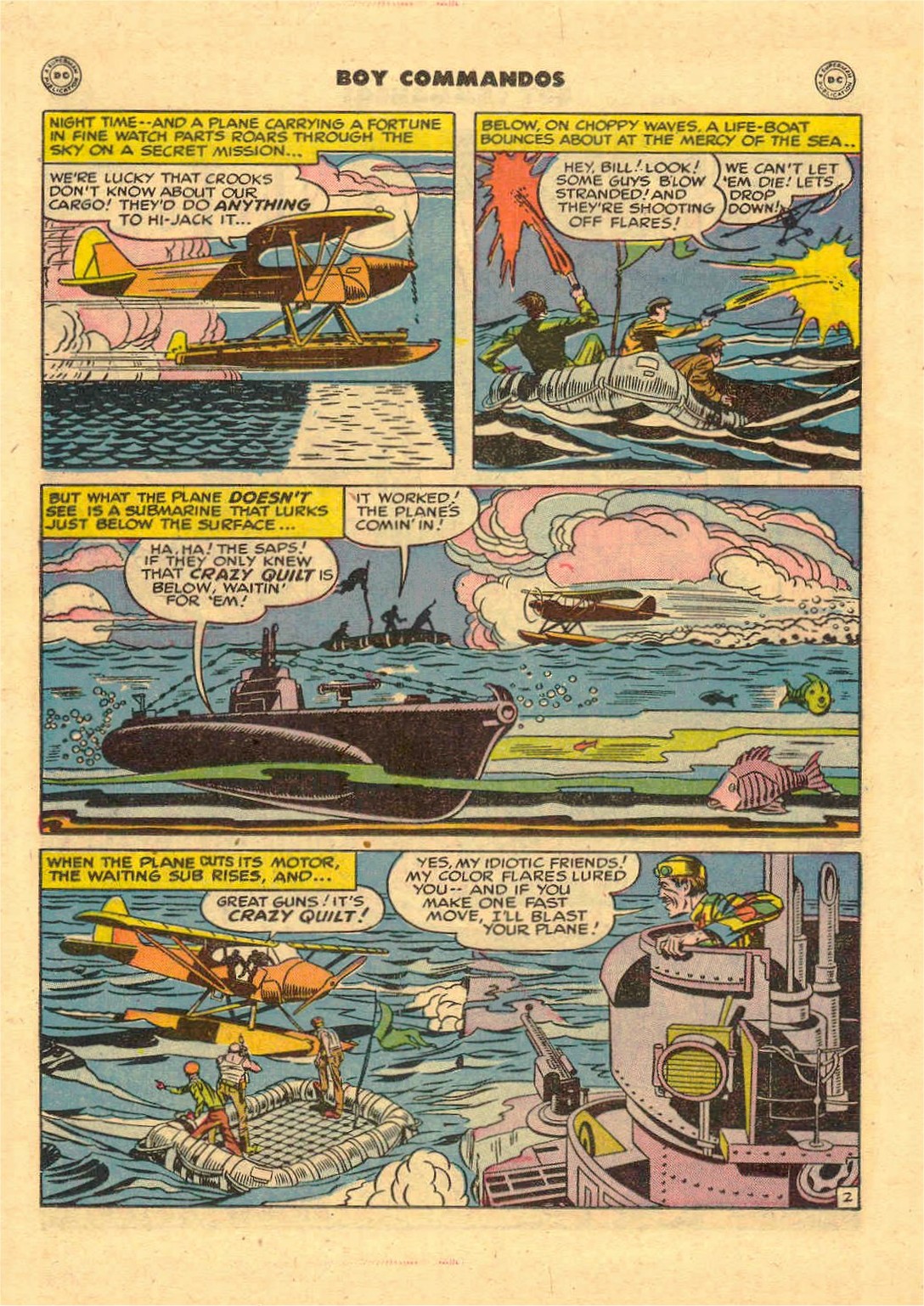 Read online Boy Commandos comic -  Issue #33 - 37