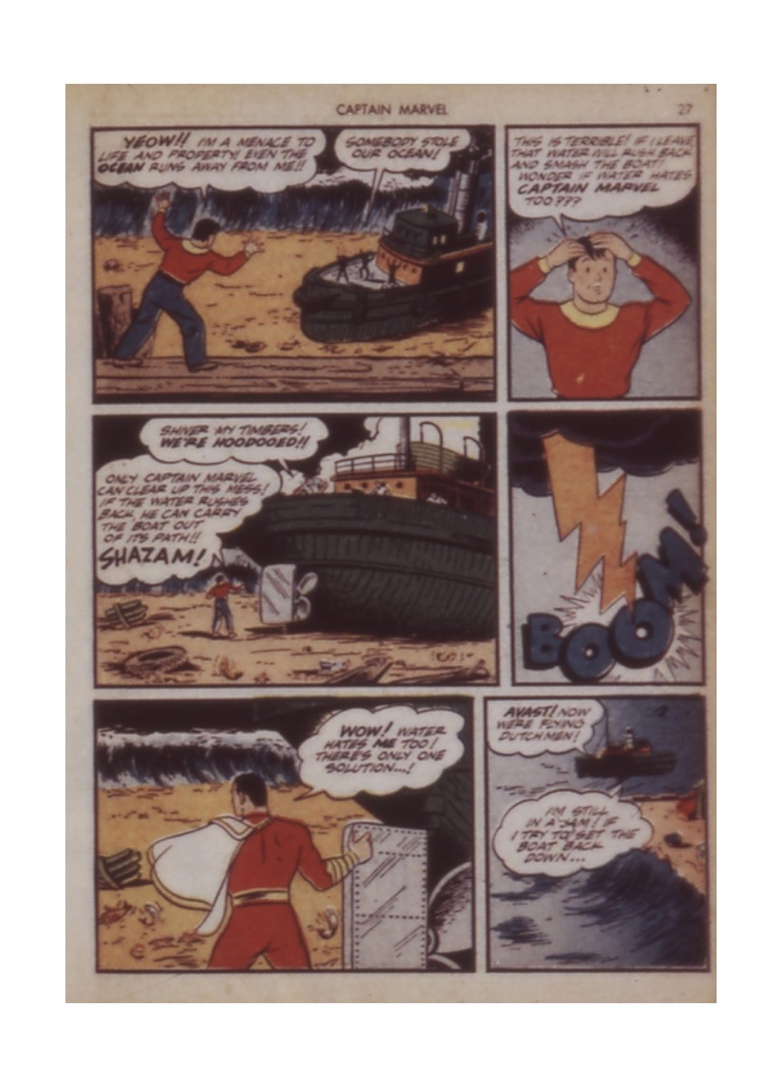 Read online Captain Marvel Adventures comic -  Issue #12 - 27