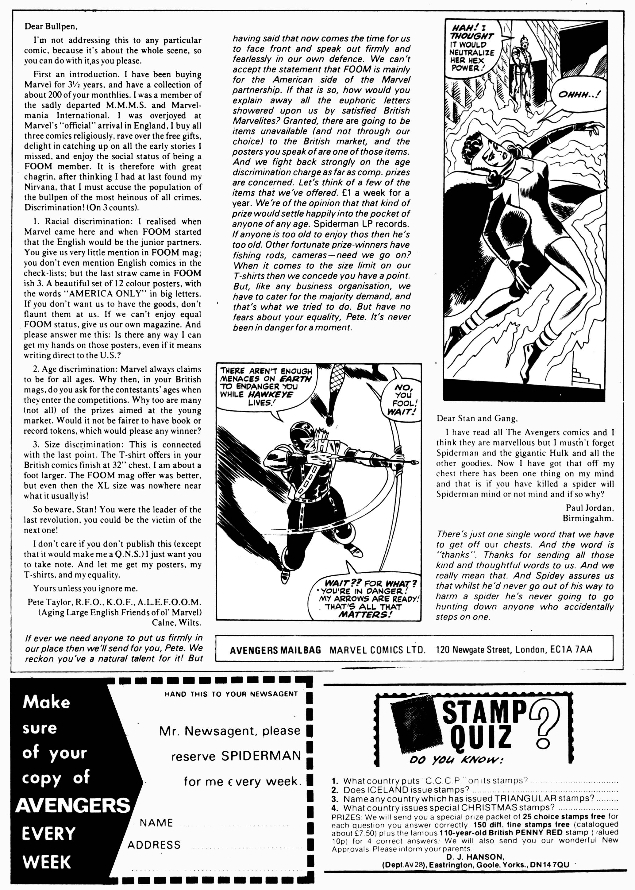 Read online The Avengers (1973) comic -  Issue #25 - 17