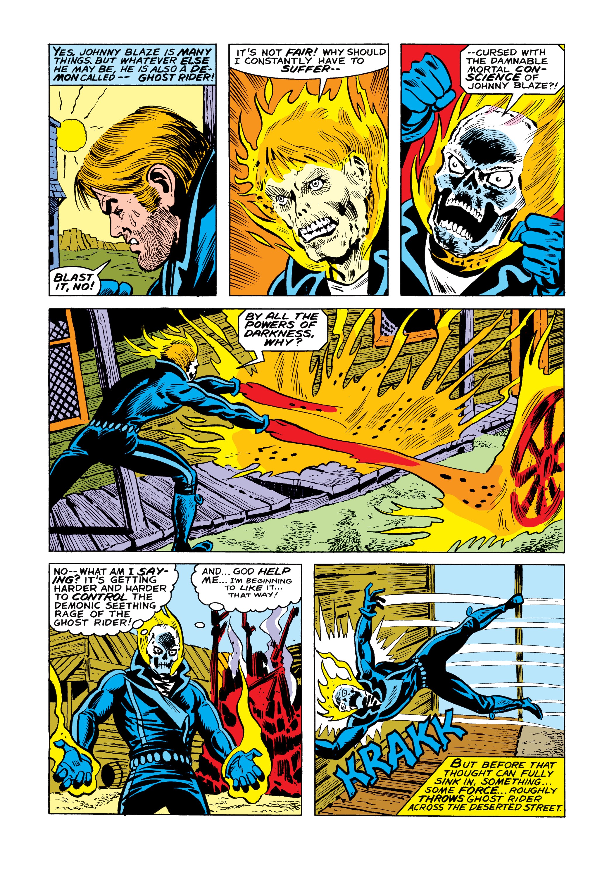 Read online Marvel Masterworks: Ghost Rider comic -  Issue # TPB 3 (Part 3) - 26