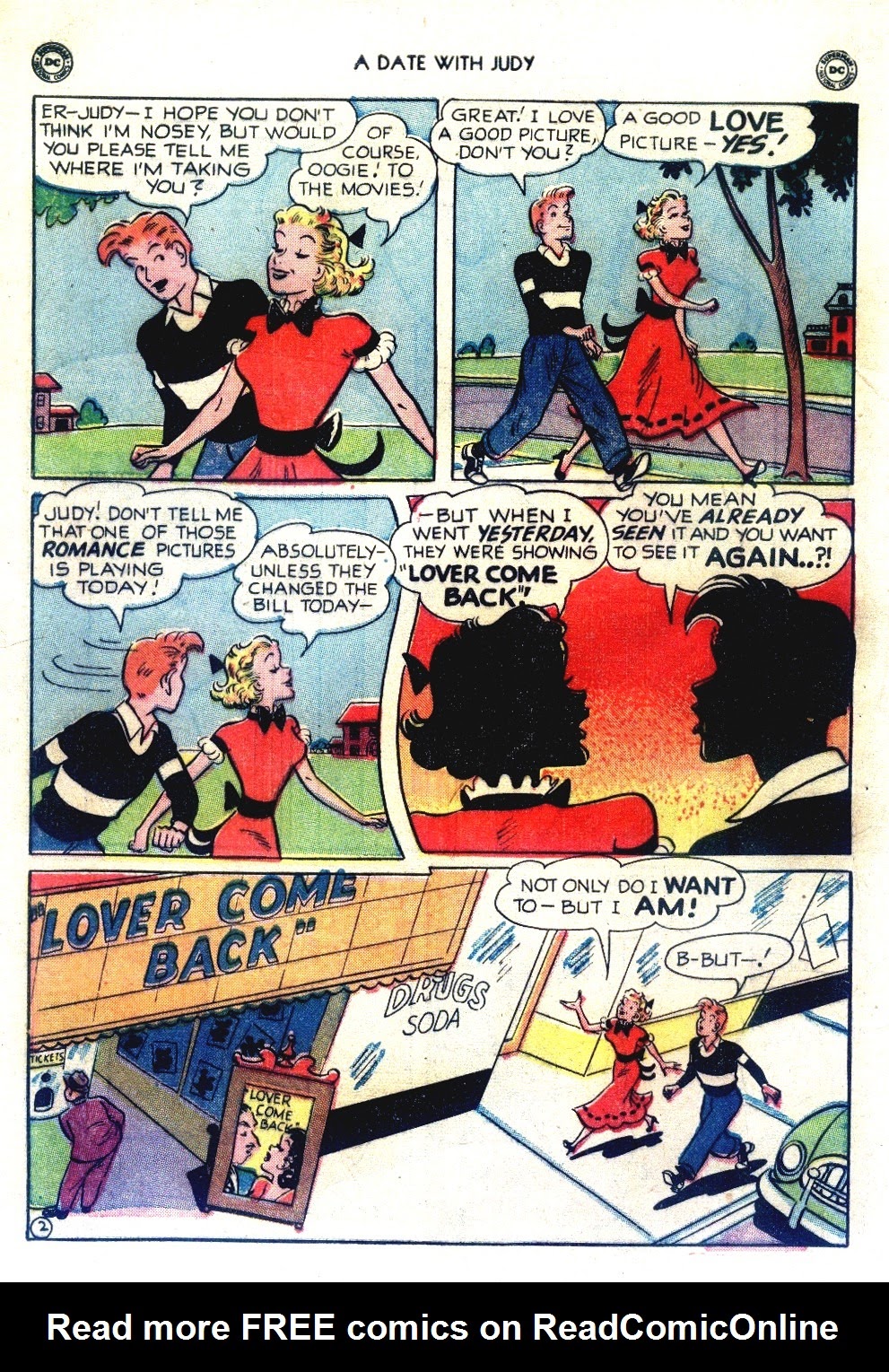 Read online A Date with Judy comic -  Issue #15 - 4