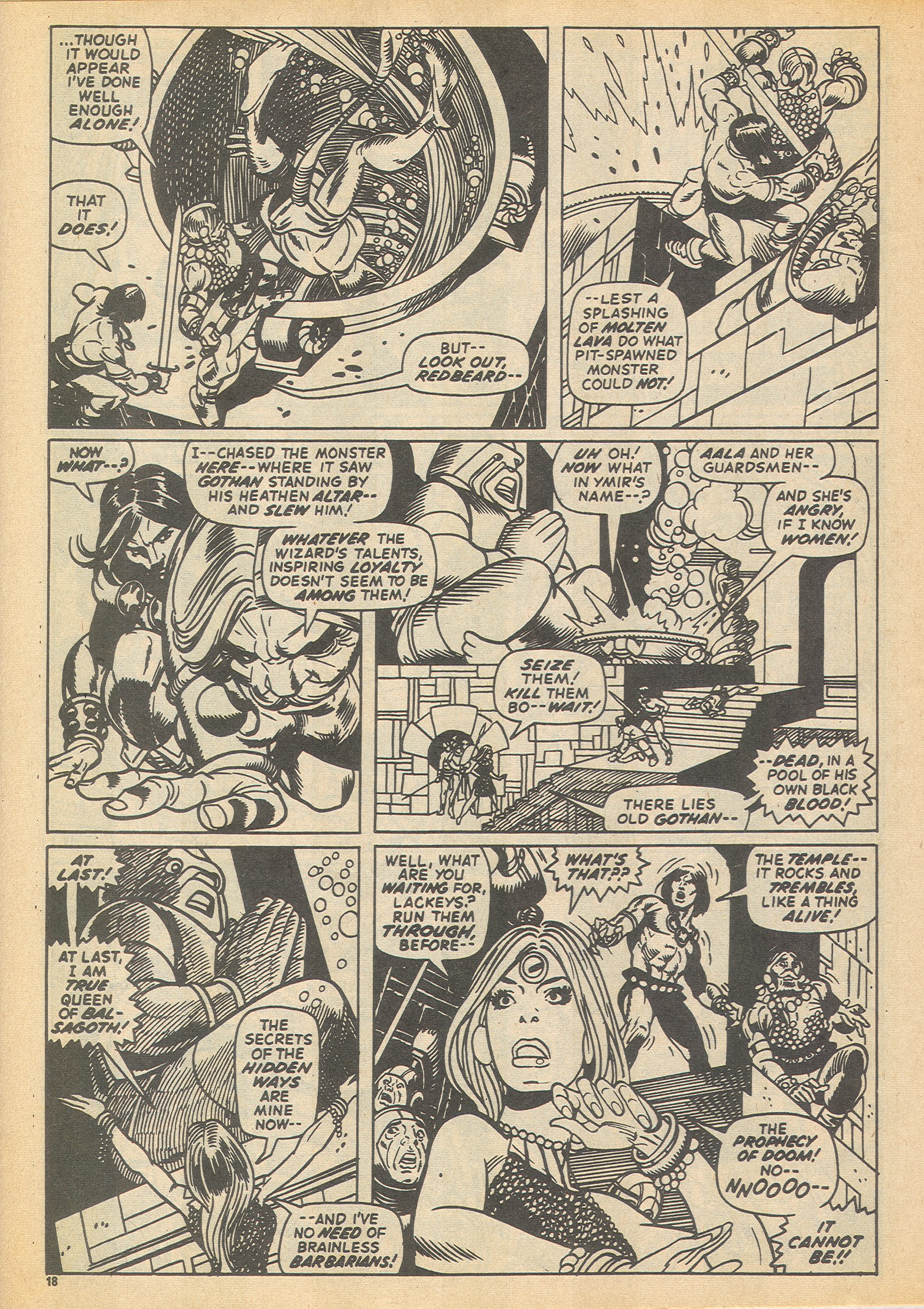Read online The Savage Sword of Conan (1975) comic -  Issue #18 - 18