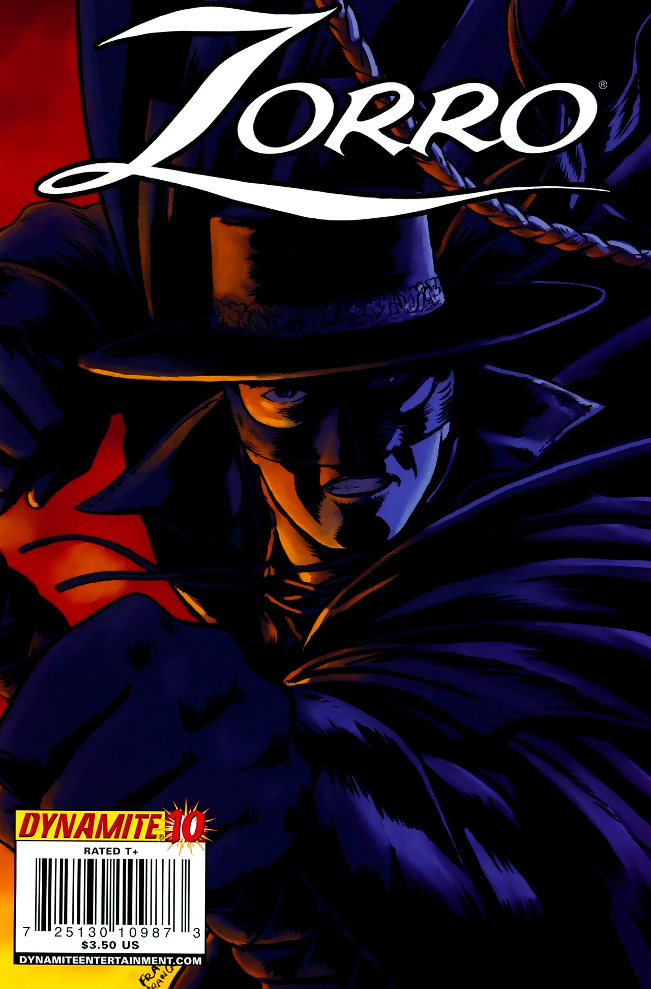 Read online Zorro (2008) comic -  Issue #10 - 2