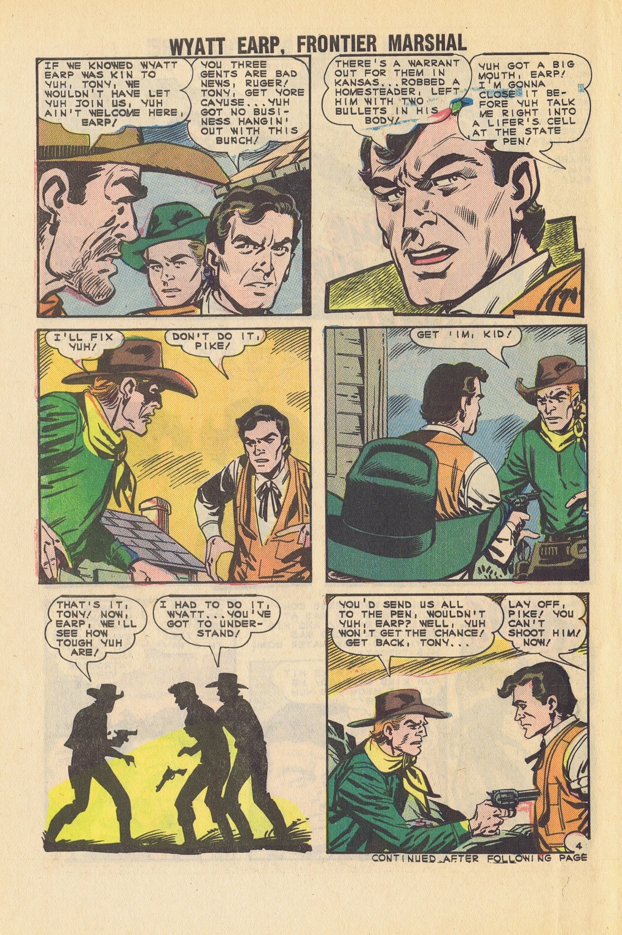 Read online Wyatt Earp Frontier Marshal comic -  Issue #55 - 30