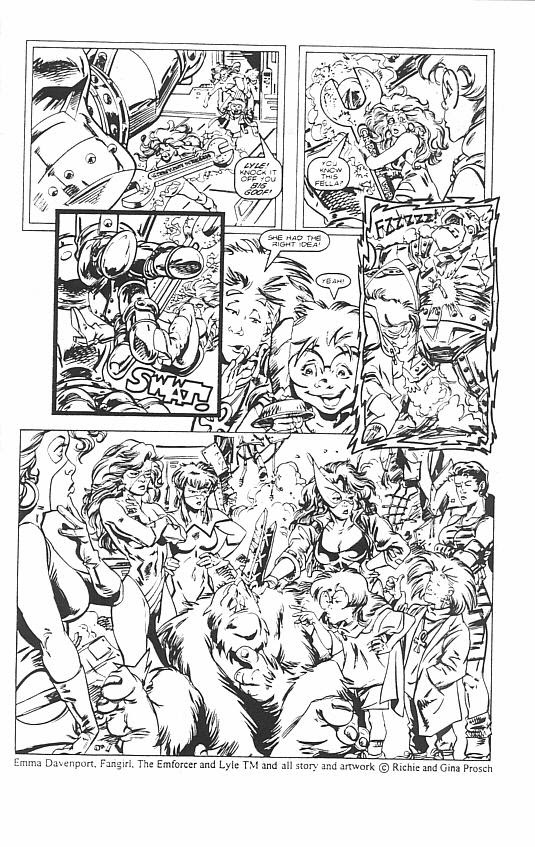 Read online Femforce Uncut comic -  Issue # Full - 39