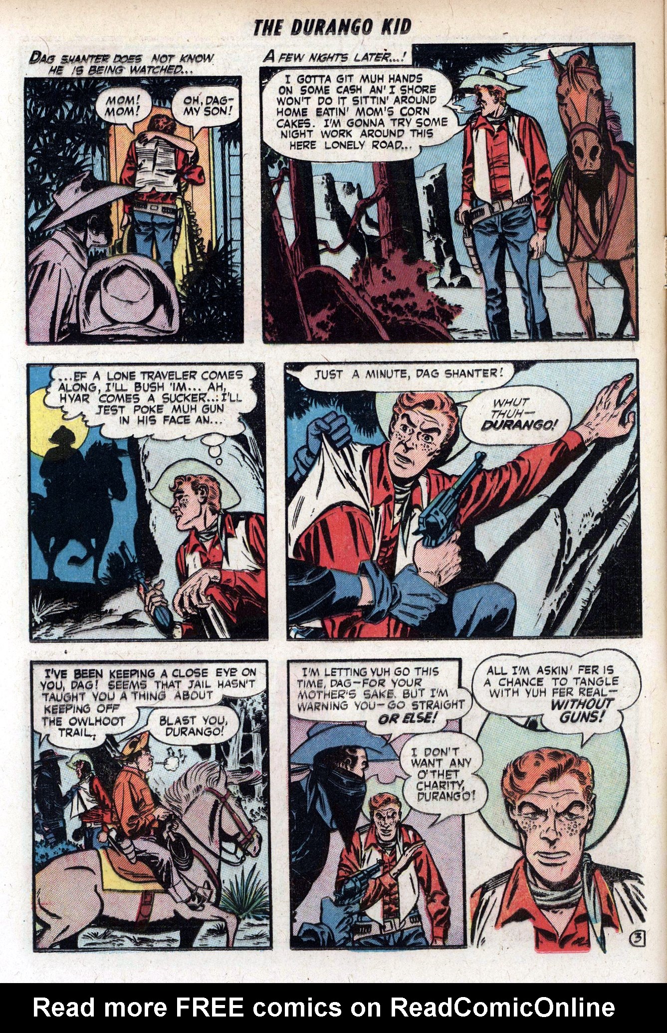 Read online Charles Starrett as The Durango Kid comic -  Issue #15 - 12