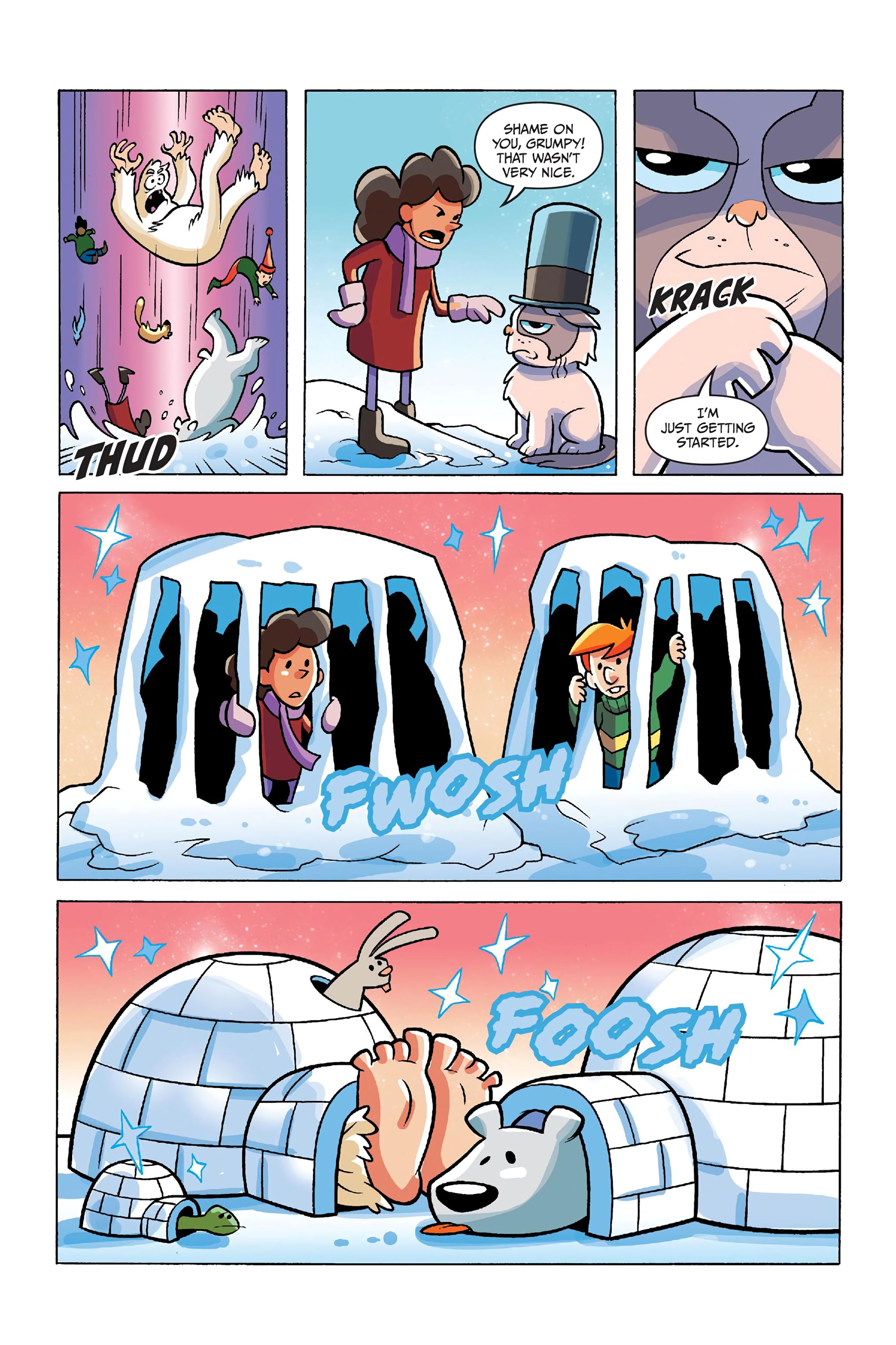 Read online Grumpy Cat: The Grumpus and Other Horrible Holiday Tales comic -  Issue # TPB - 27