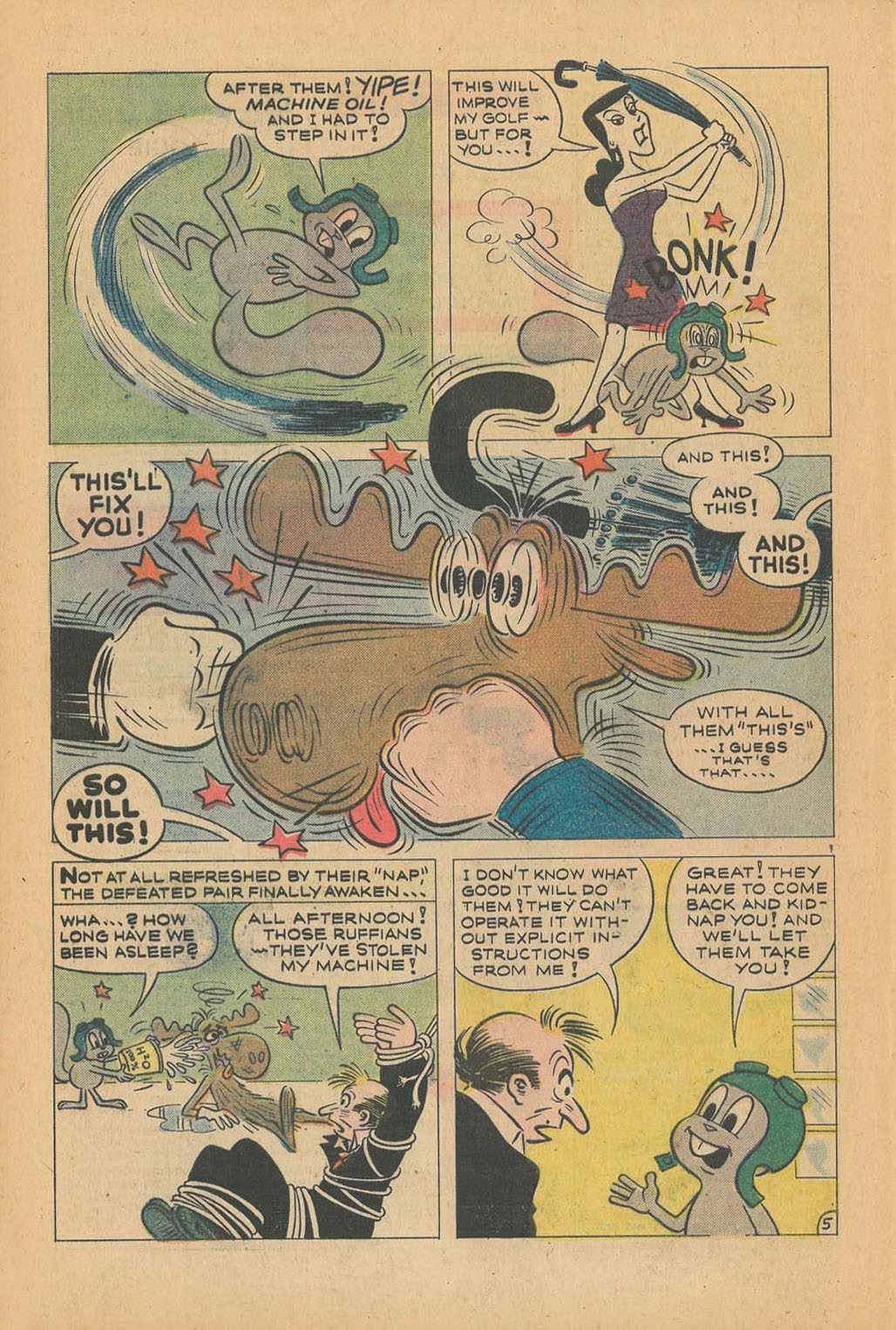 Read online Bullwinkle And Rocky (1970) comic -  Issue #6 - 8