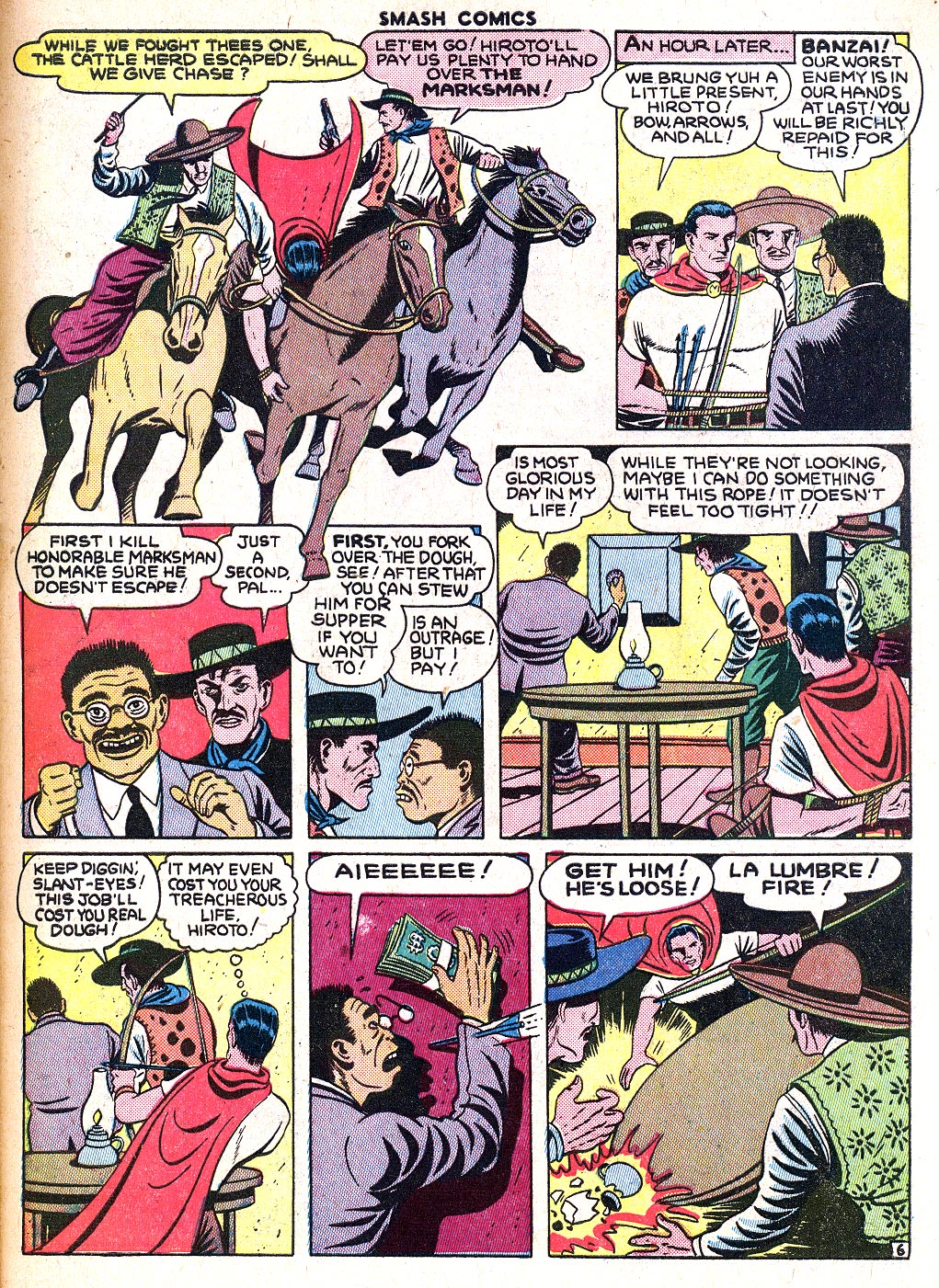 Read online Smash Comics comic -  Issue #52 - 57