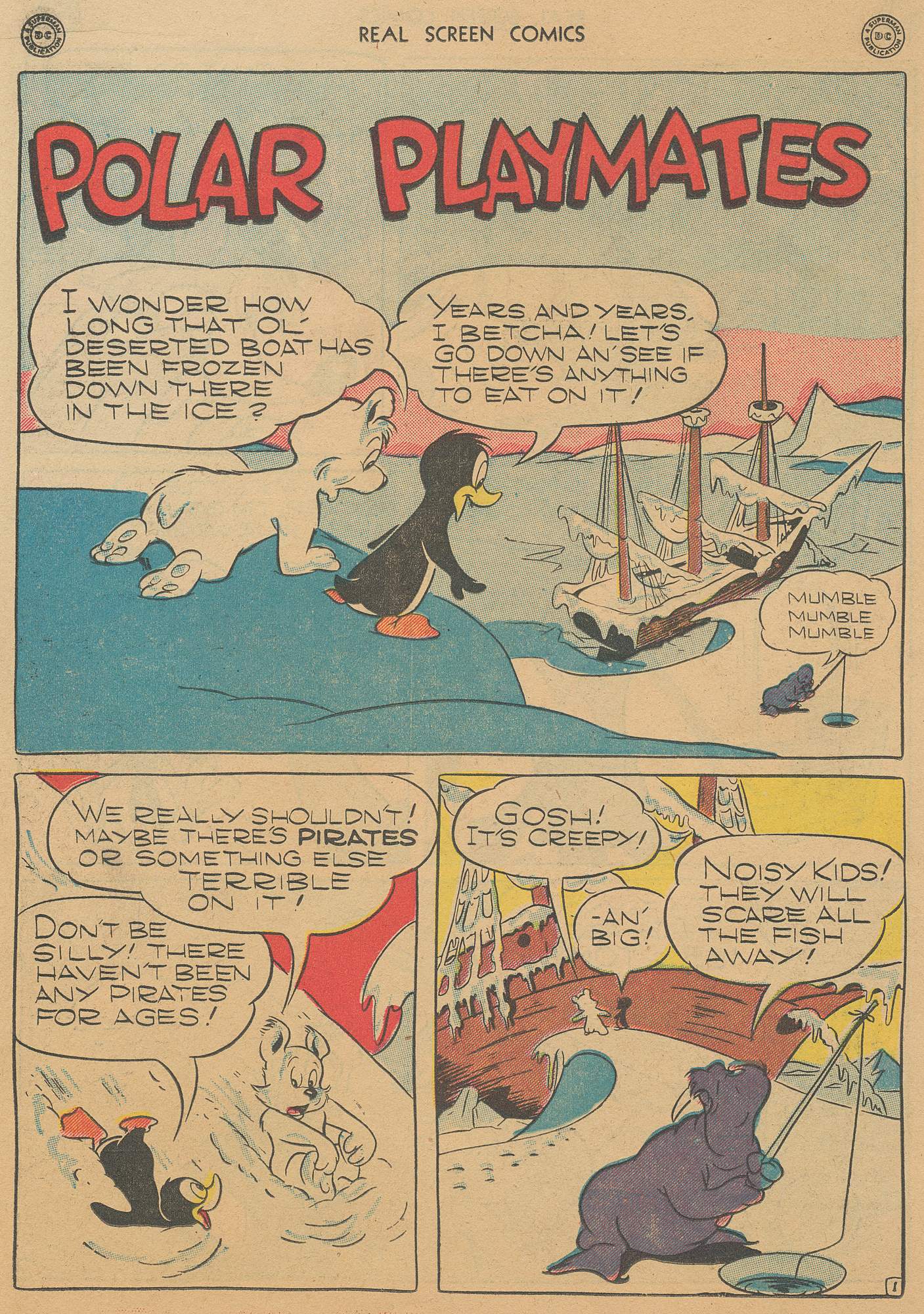 Read online Real Screen Comics comic -  Issue #5 - 27
