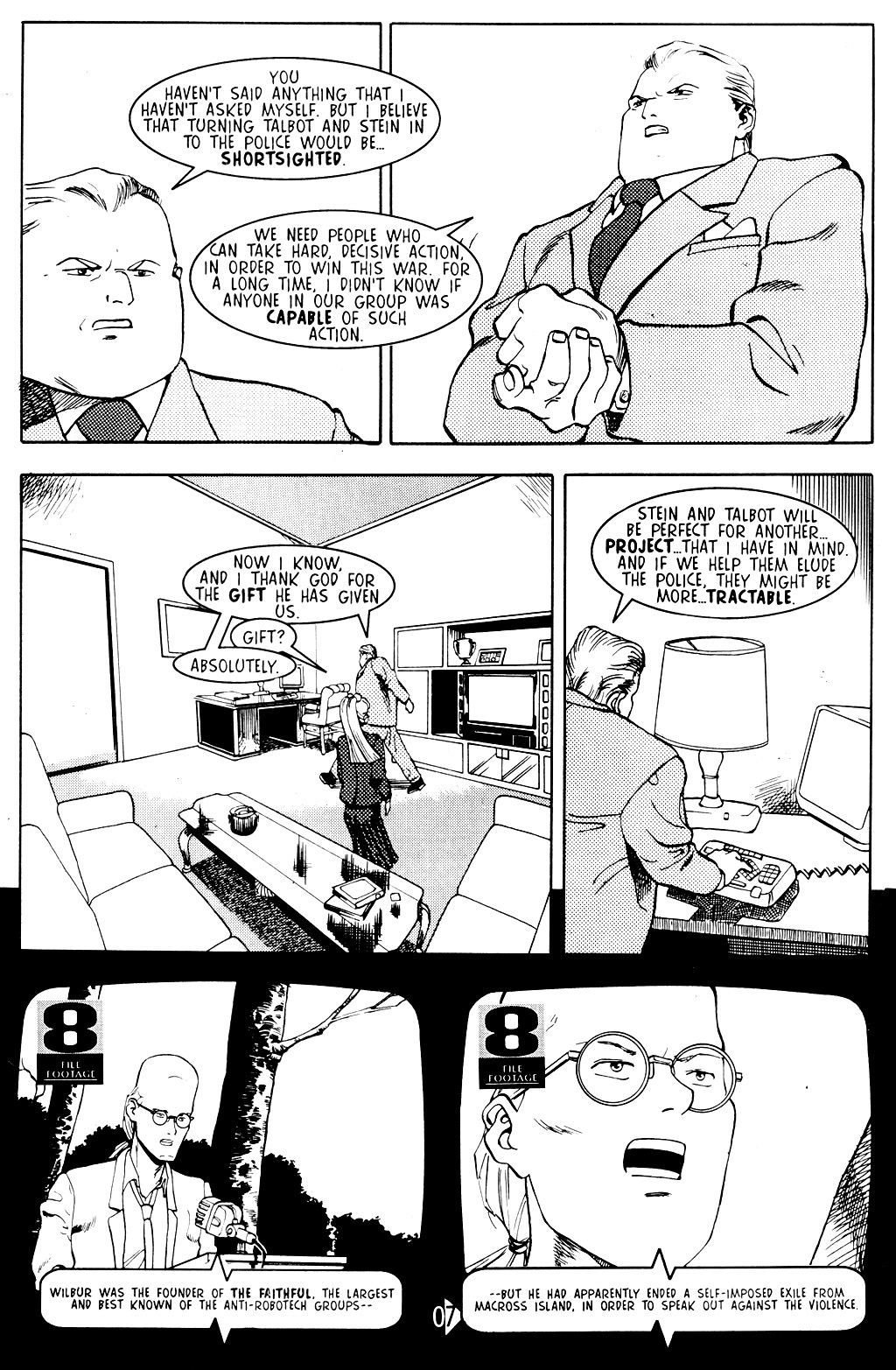 Read online Robotech: Return to Macross comic -  Issue #24 - 9