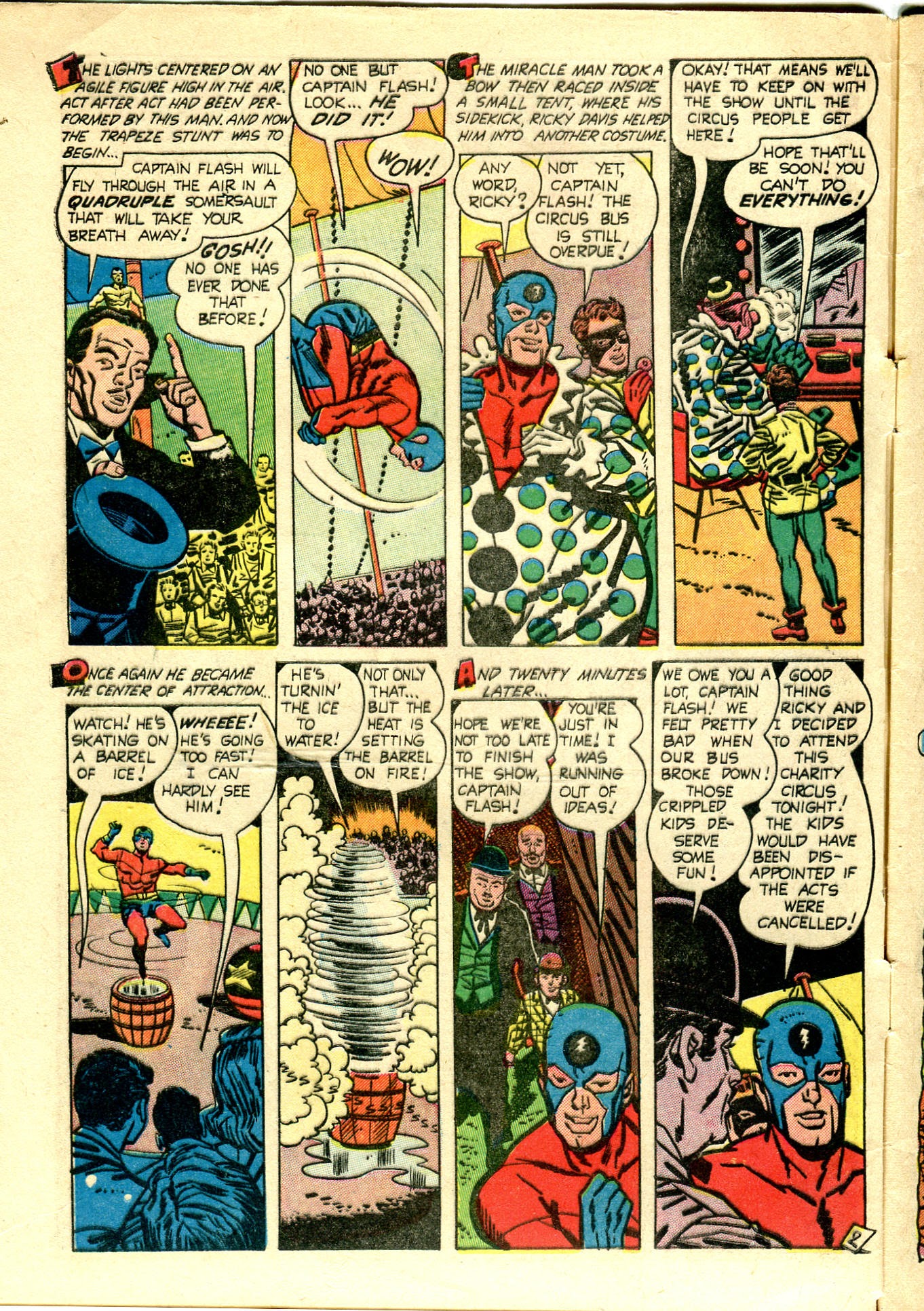 Read online Captain Flash comic -  Issue #1 - 3