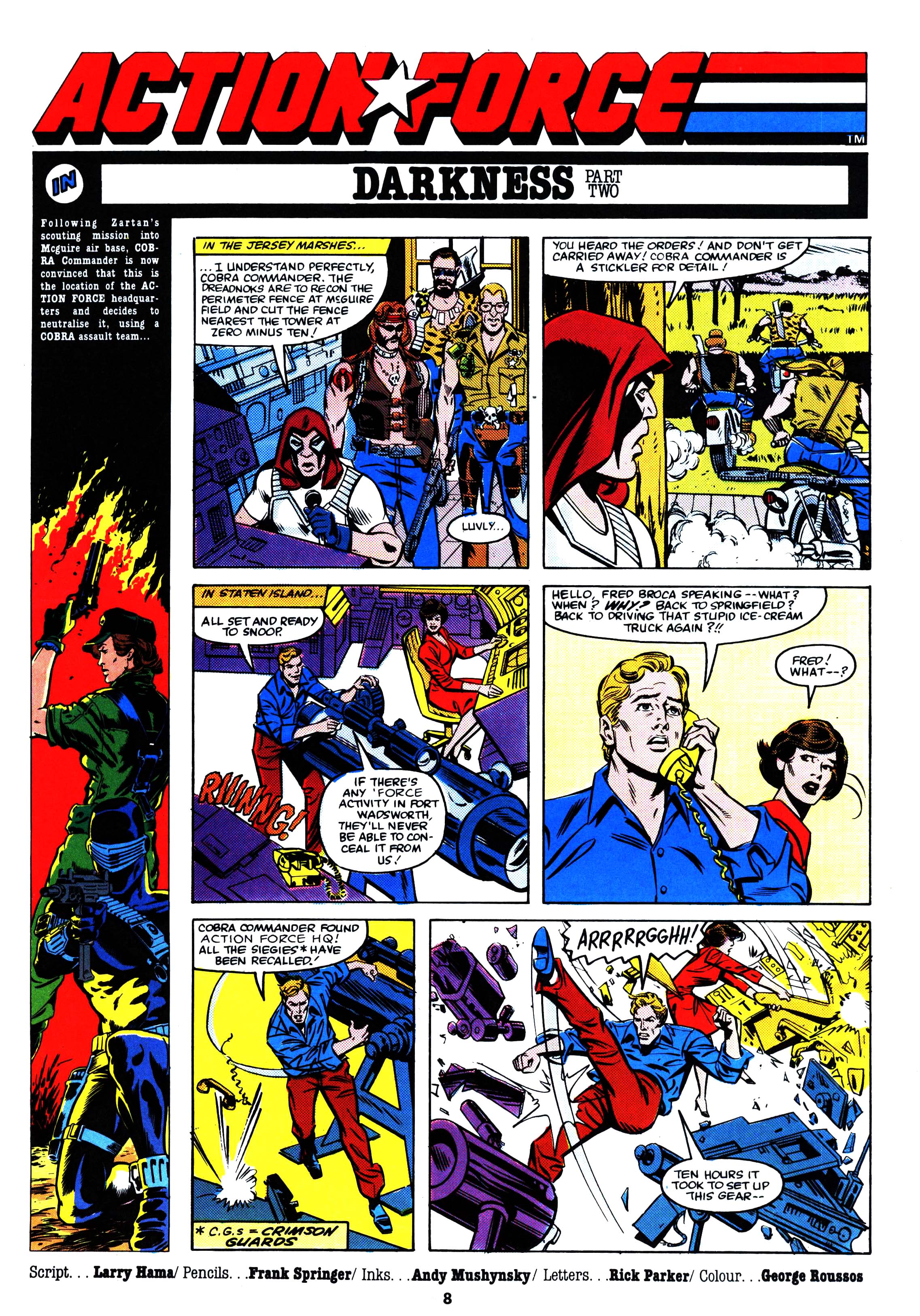 Read online Action Force comic -  Issue #21 - 8