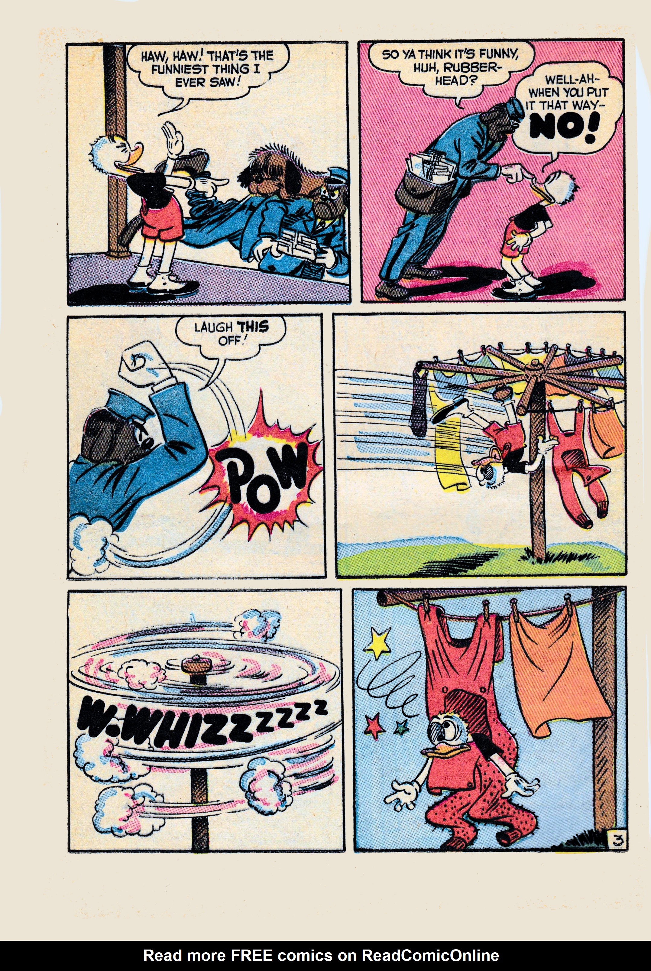 Read online Super Duck Comics comic -  Issue #7 - 22