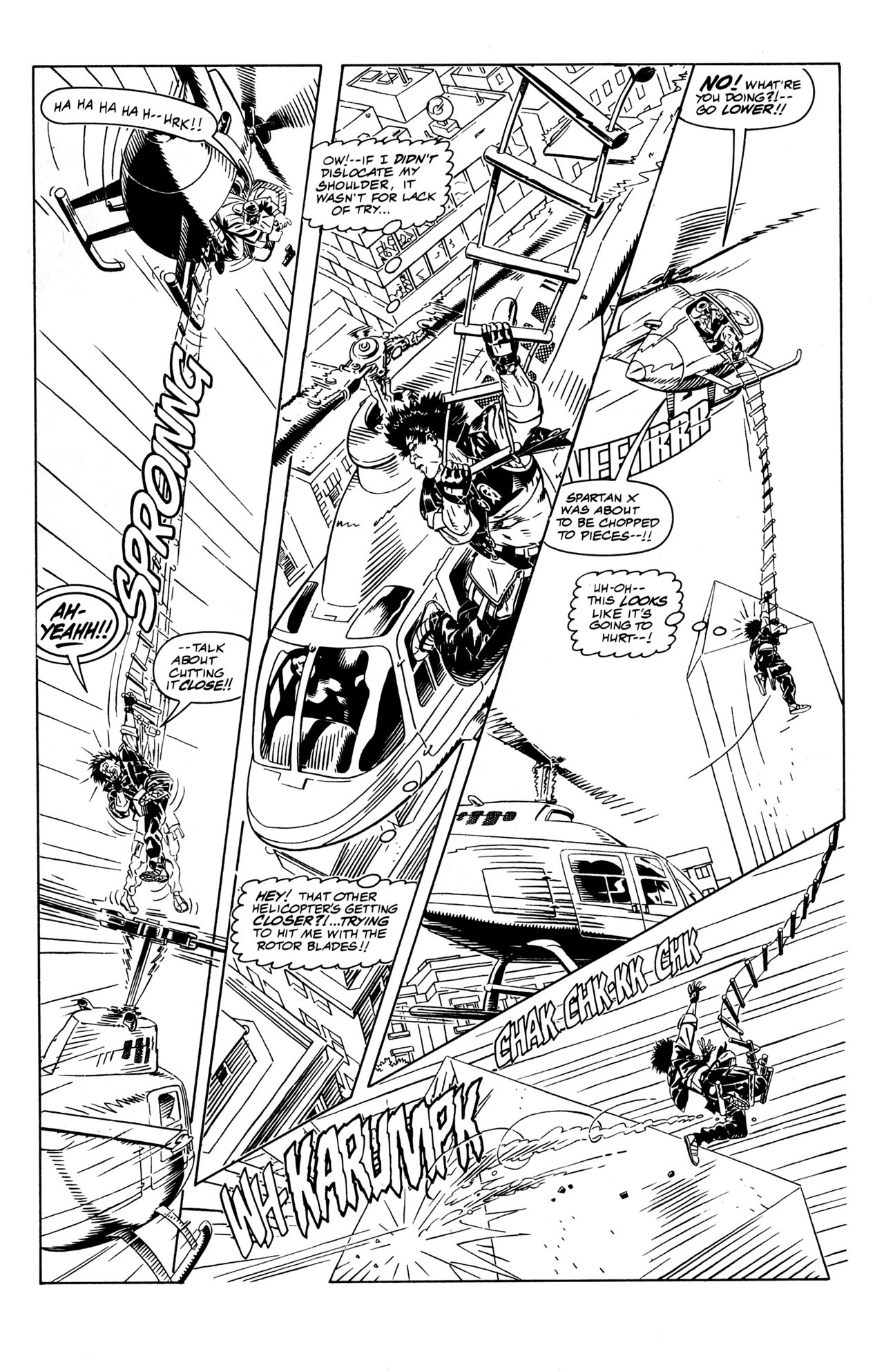 Read online Jackie Chan's Spartan X: Hell Bent Hero For Hire comic -  Issue #2 - 5