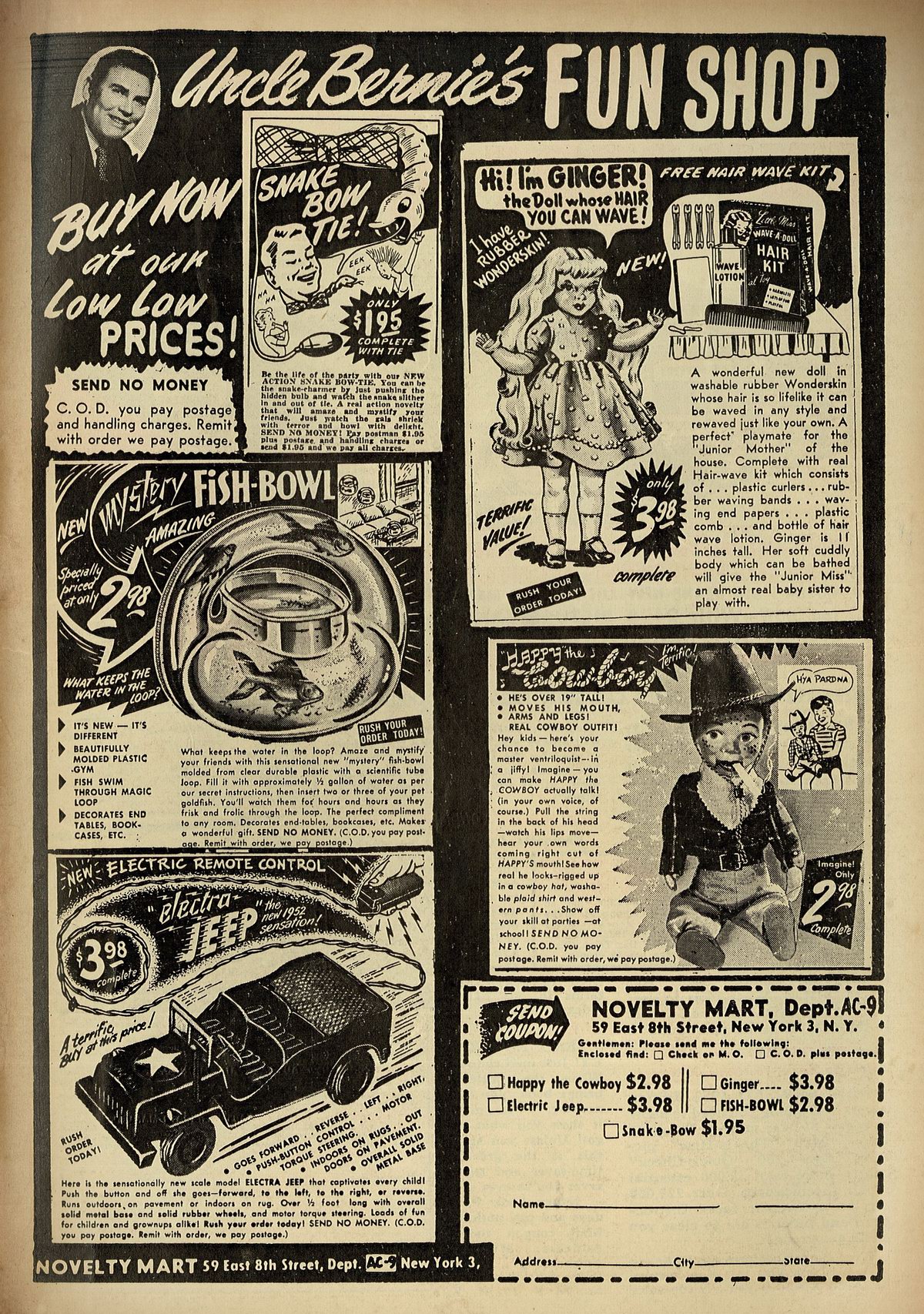 Read online Adventures Into The Unknown comic -  Issue #38 - 35