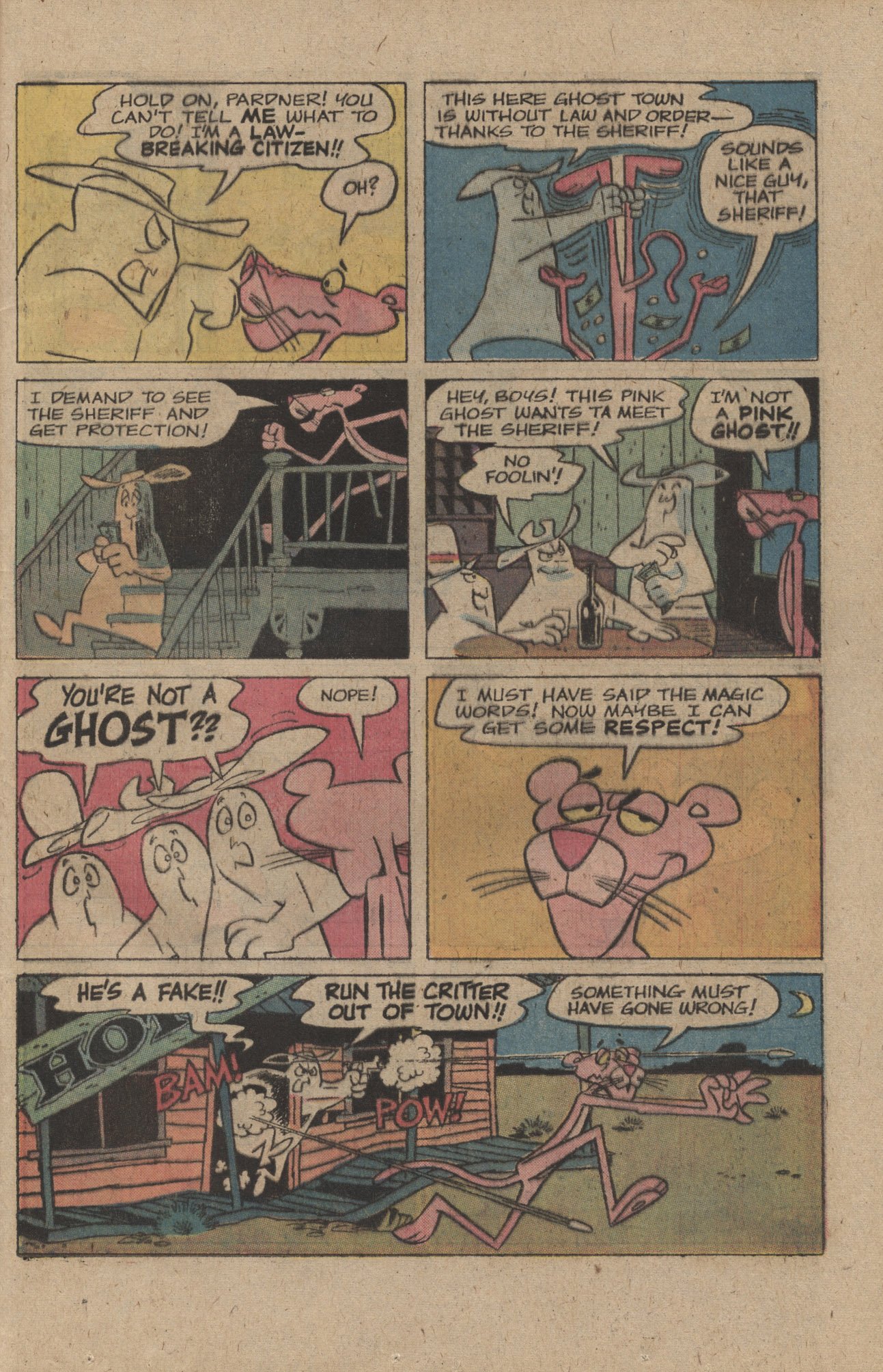 Read online The Pink Panther (1971) comic -  Issue #36 - 25