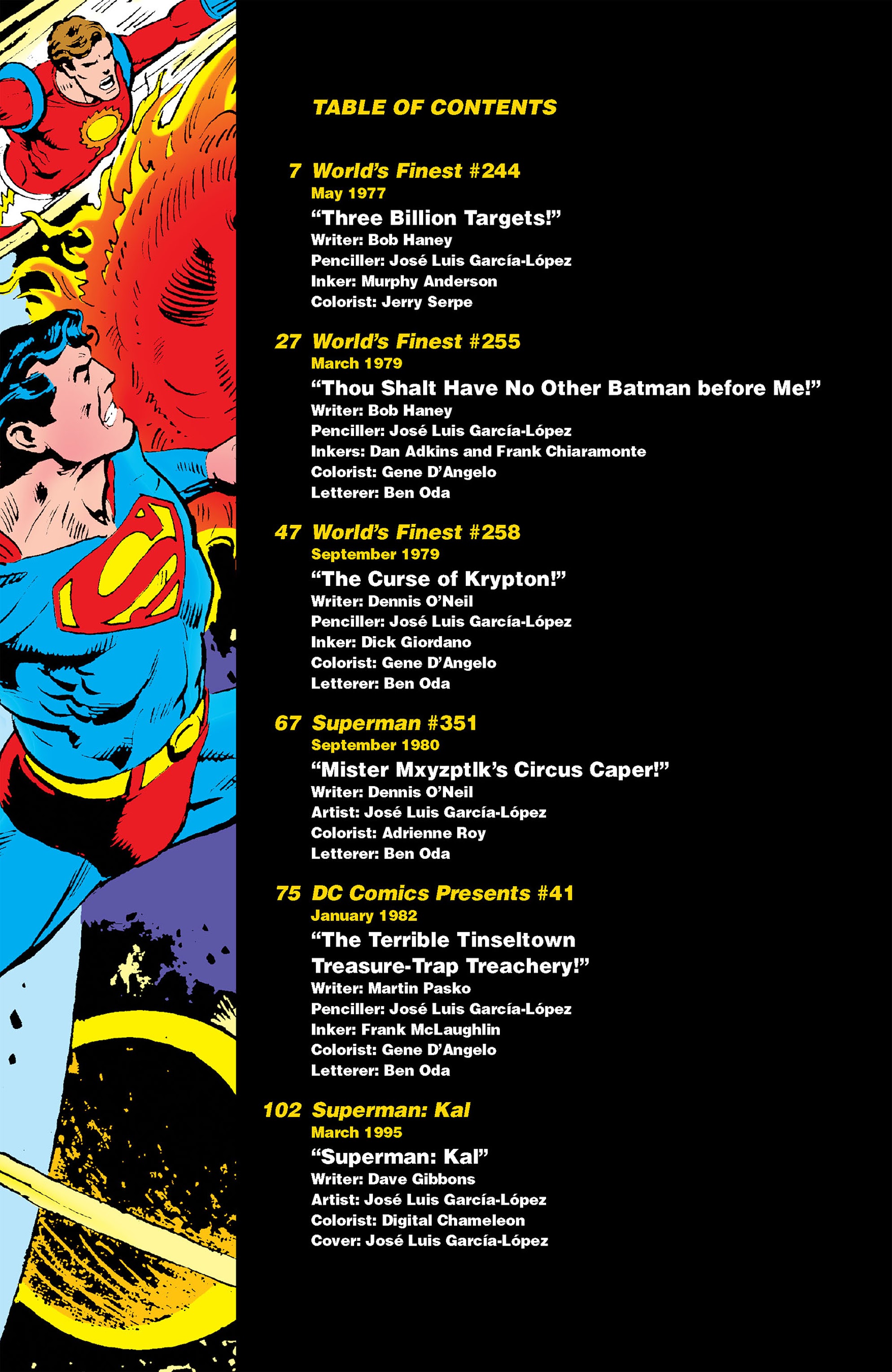 Read online Adventures of Superman: José Luis García-López comic -  Issue # TPB 2 (Part 1) - 5