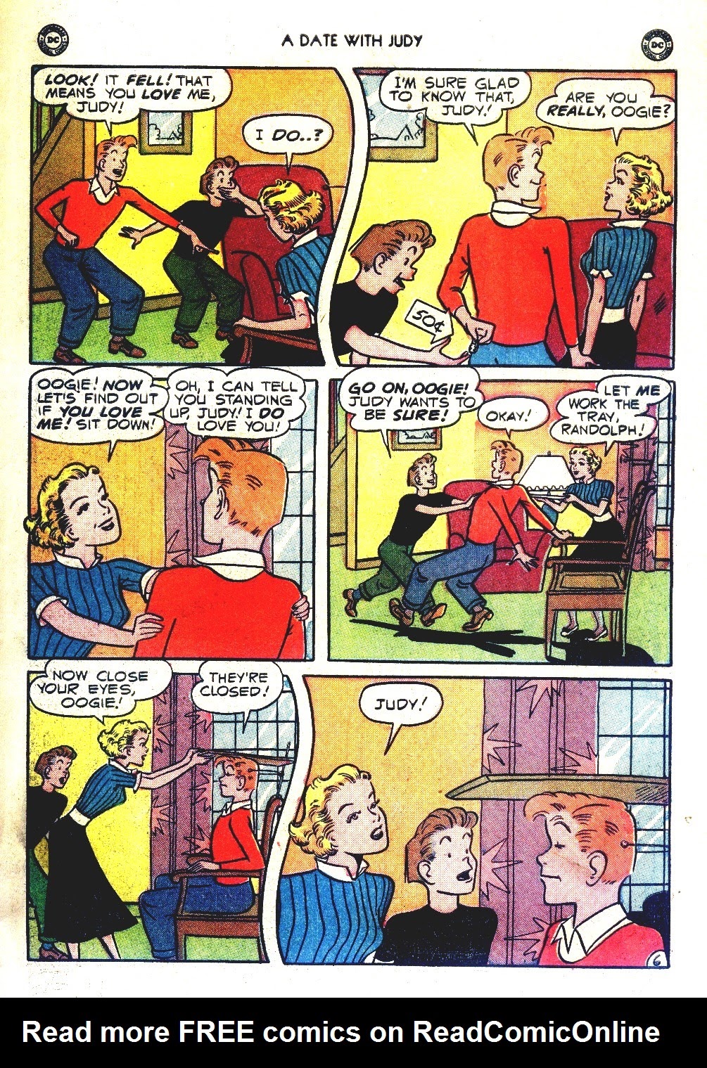 Read online A Date with Judy comic -  Issue #15 - 47
