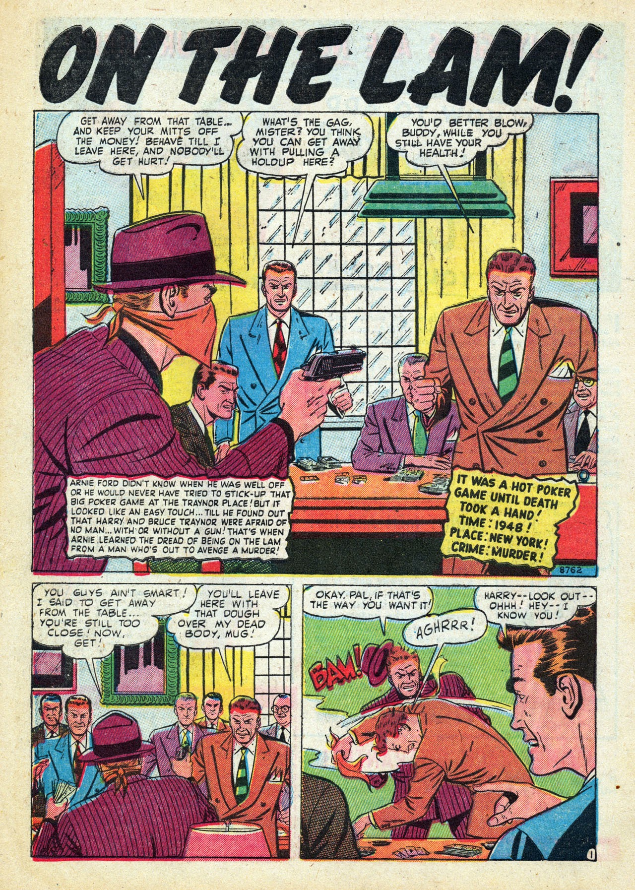 Read online Crime Exposed (1950) comic -  Issue #6 - 10