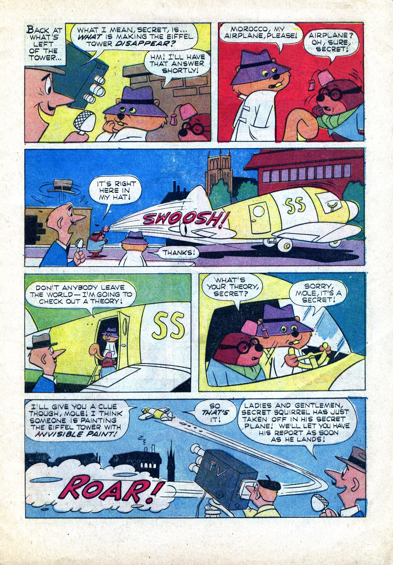 Read online Secret Squirrel comic -  Issue # Full - 5