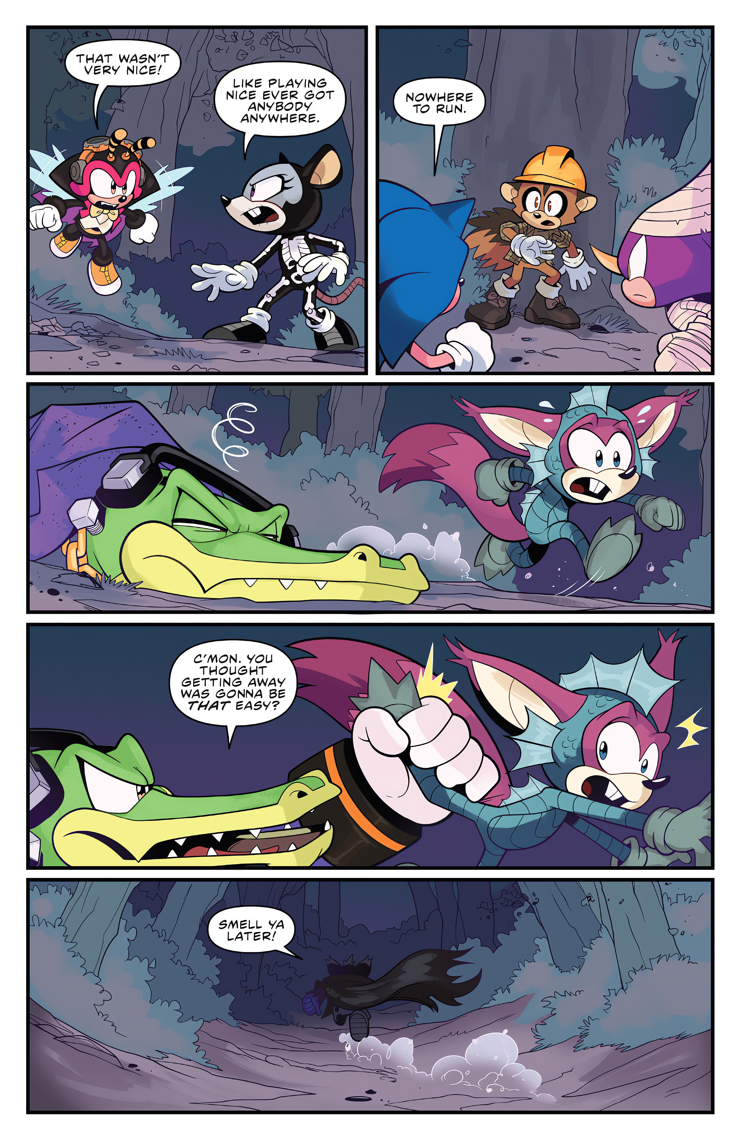 Read online Sonic the Hedgehog (2018) comic -  Issue # _Halloween Special - 19