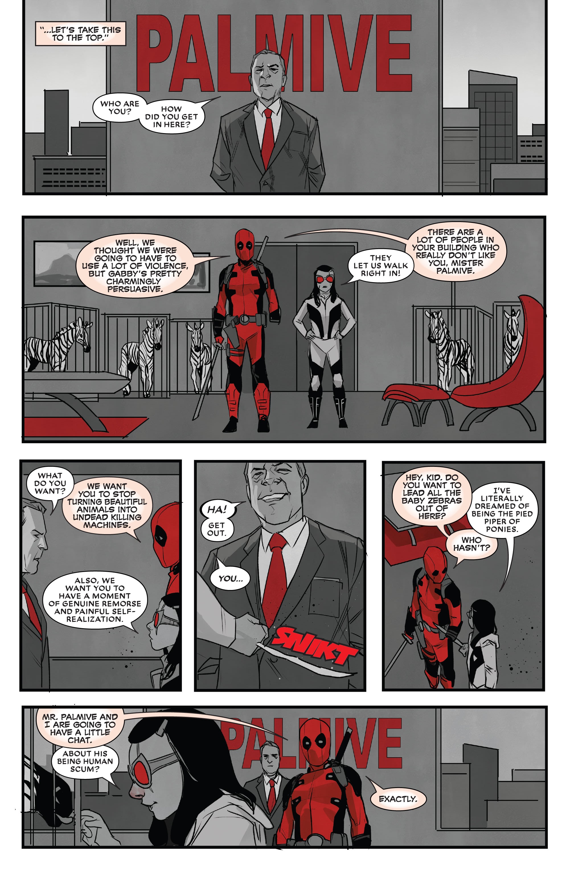 Read online Deadpool: Black, White & Blood comic -  Issue #1 - 11