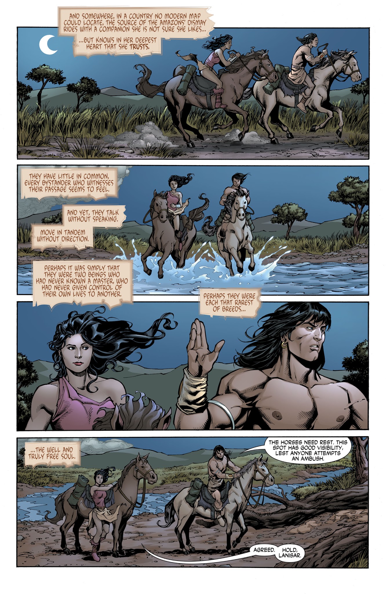 Read online Wonder Woman/Conan comic -  Issue #5 - 10