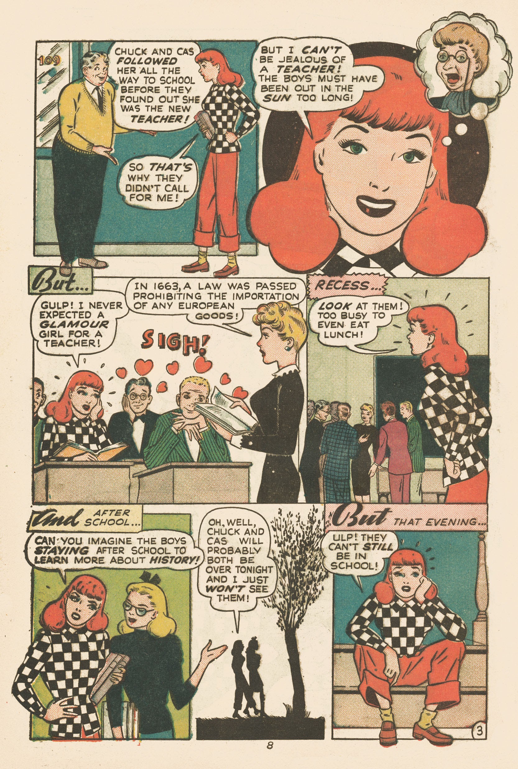 Read online Junior Miss (1947) comic -  Issue #29 - 8