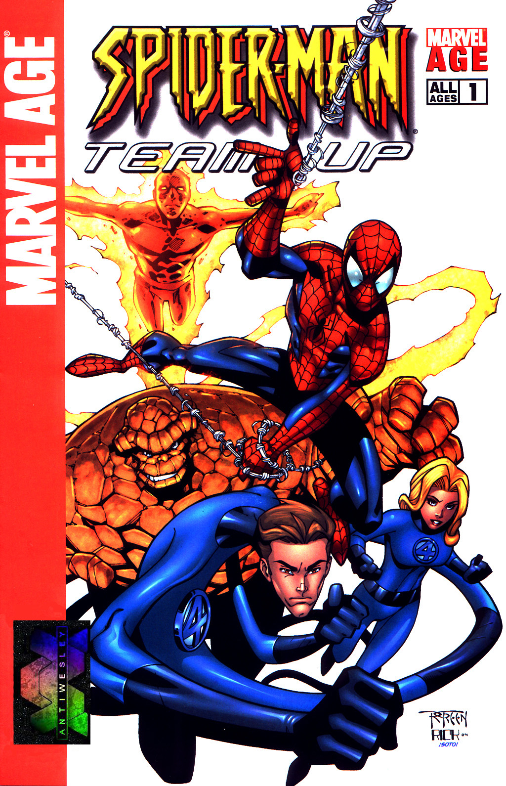 Read online Marvel Age: Spider-Man Team-Up comic -  Issue #1 - 1