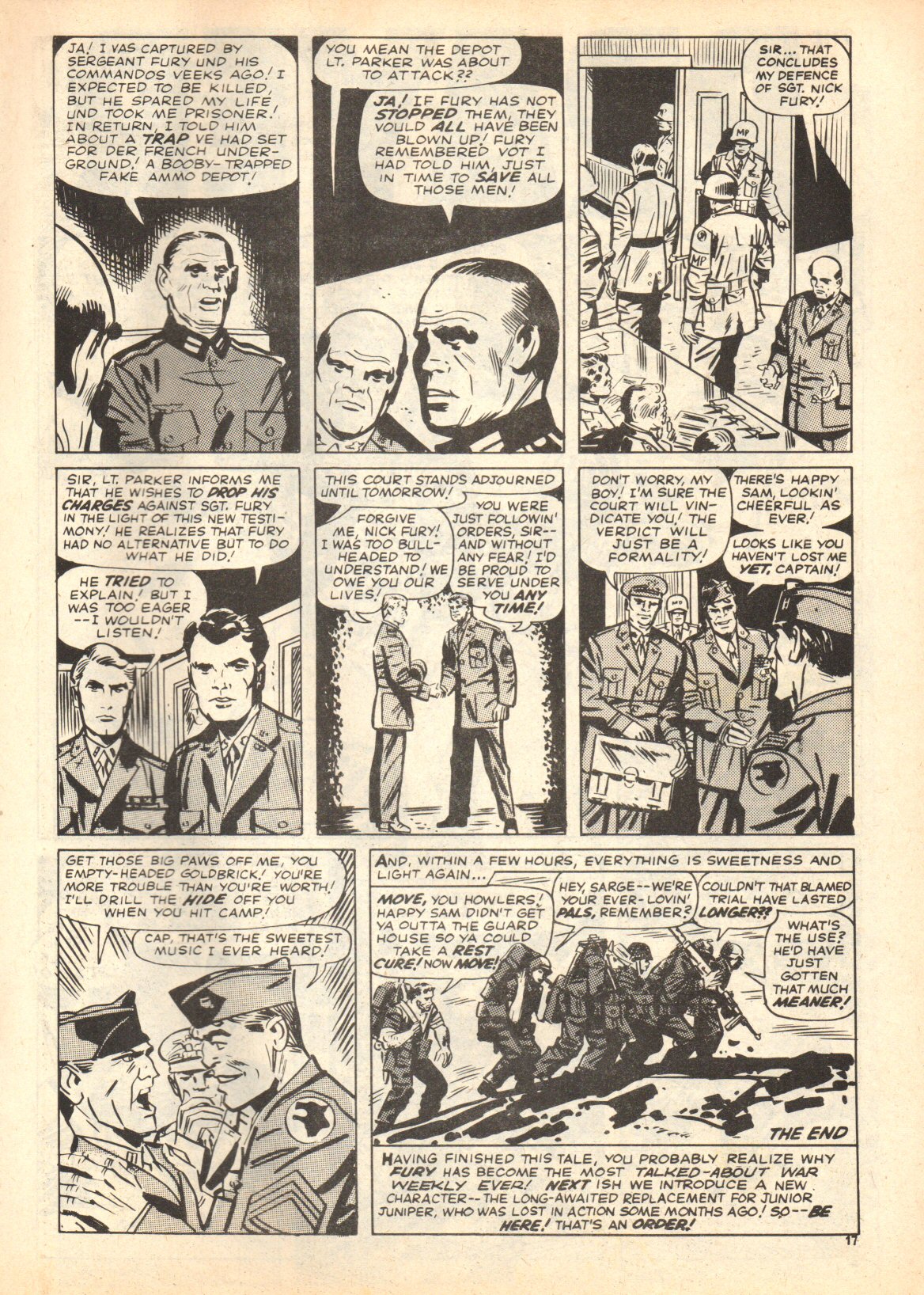 Read online Fury (1977) comic -  Issue #12 - 17