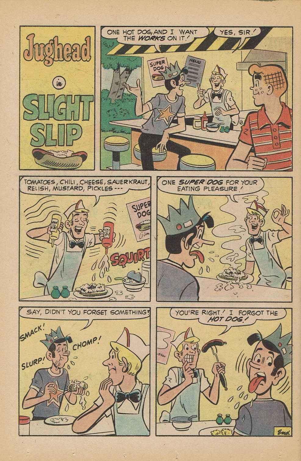 Read online Jughead's Jokes comic -  Issue #30 - 39