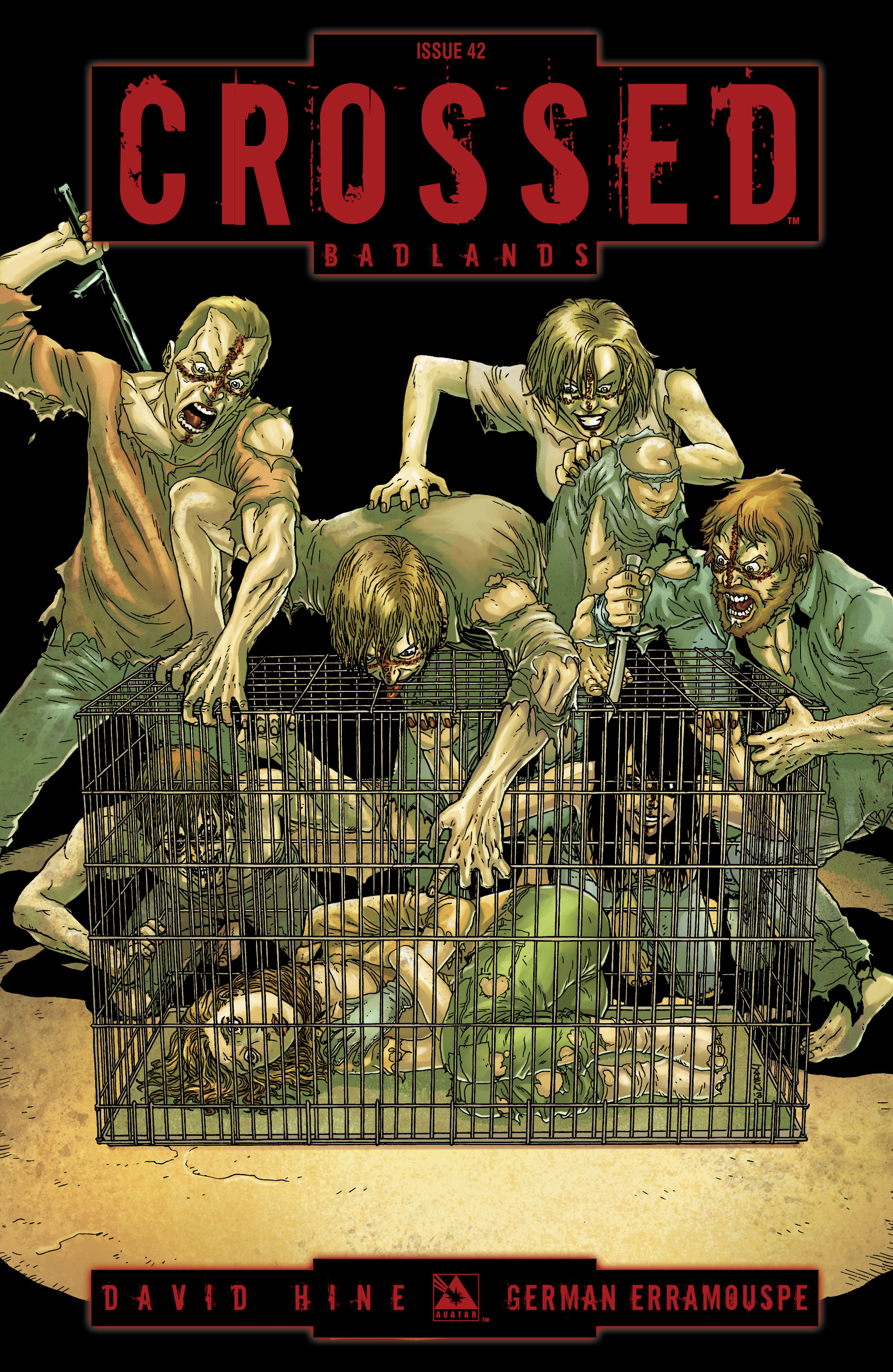 Read online Crossed: Badlands comic -  Issue #42 - 1