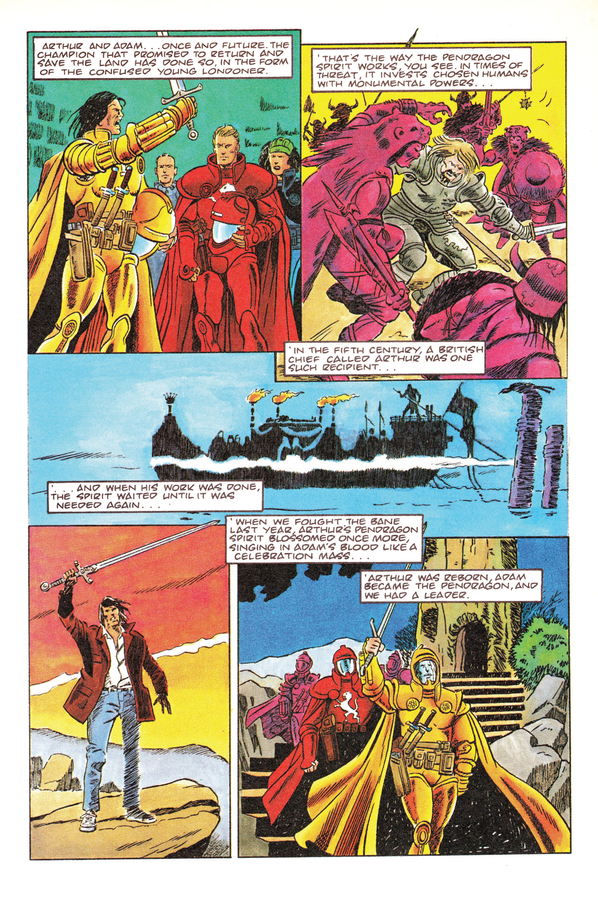Read online Knights of Pendragon Omnibus comic -  Issue # TPB (Part 5) - 68