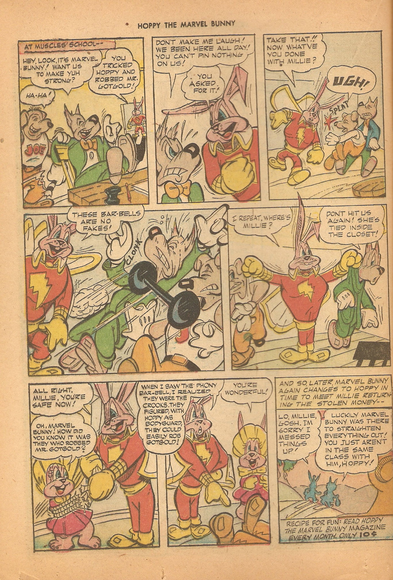 Read online Hoppy The Marvel Bunny comic -  Issue #9 - 36