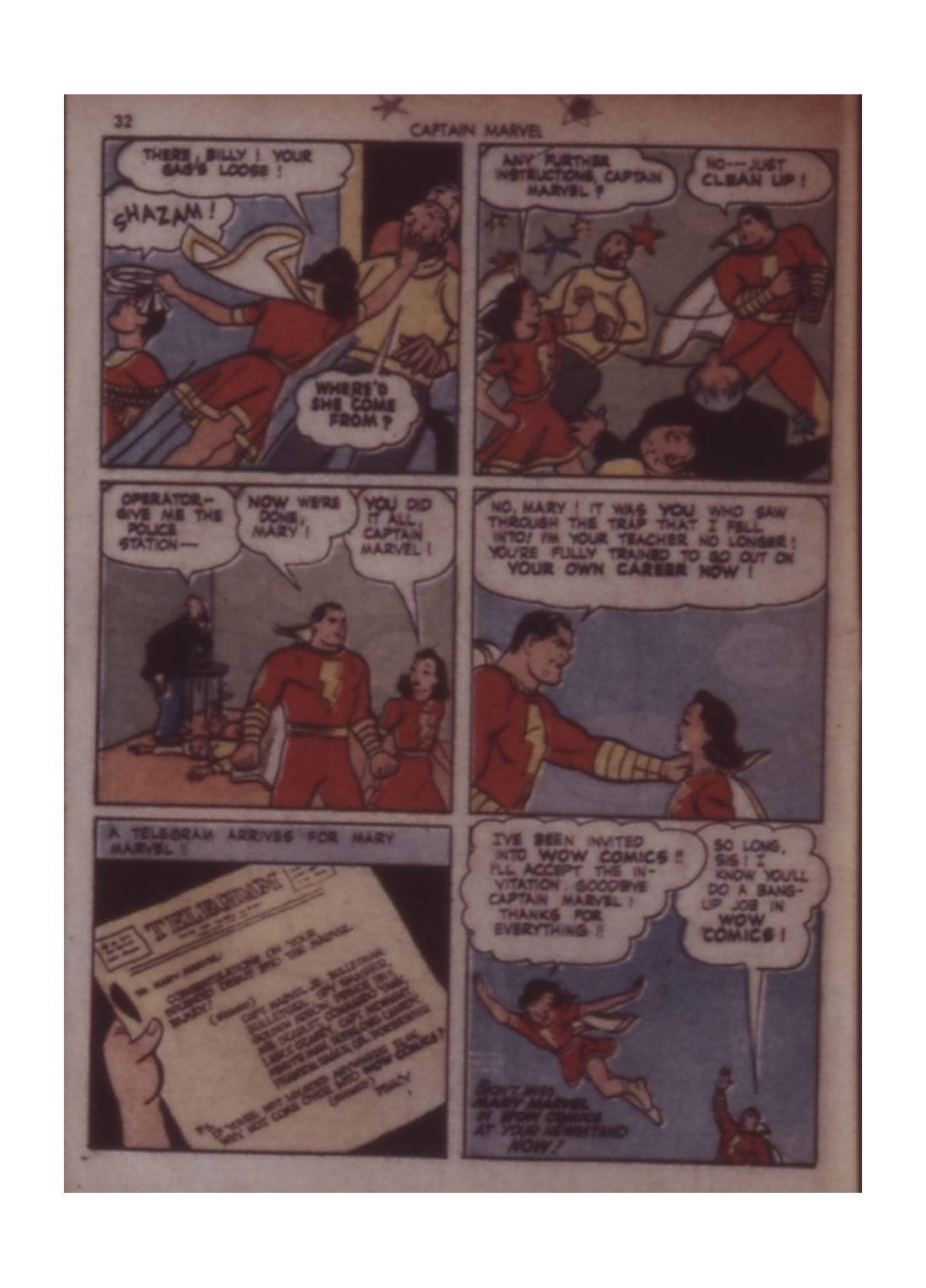 Read online Captain Marvel Adventures comic -  Issue #19 - 32