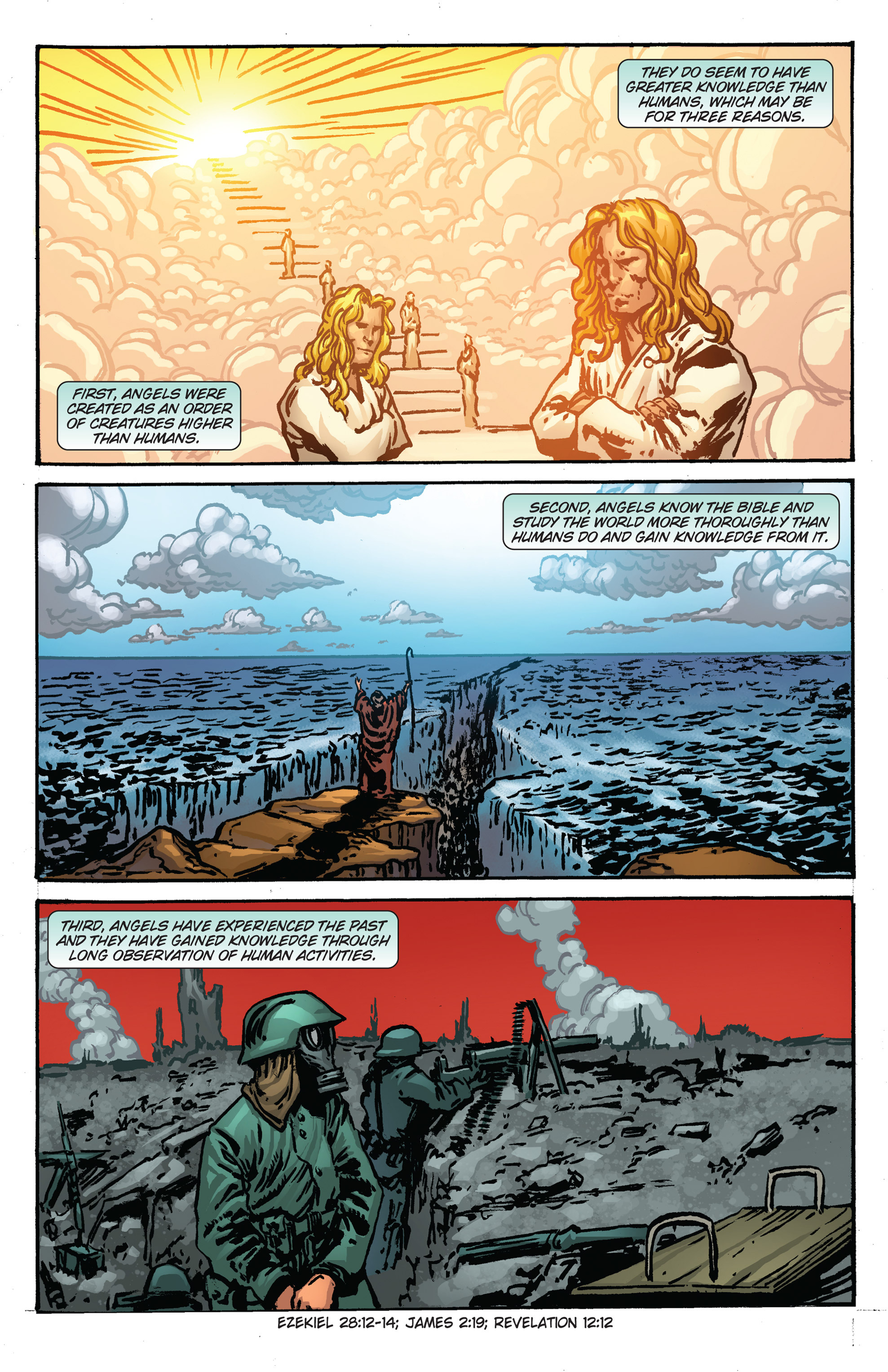 Read online 101 Questions About the Bible and Christianity comic -  Issue #2 - 9